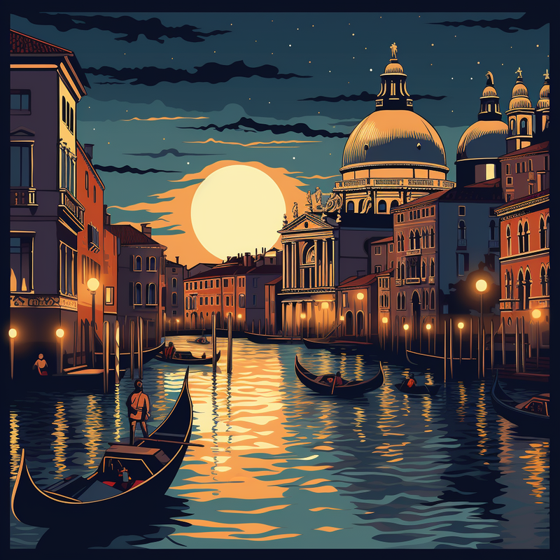 Cities by night