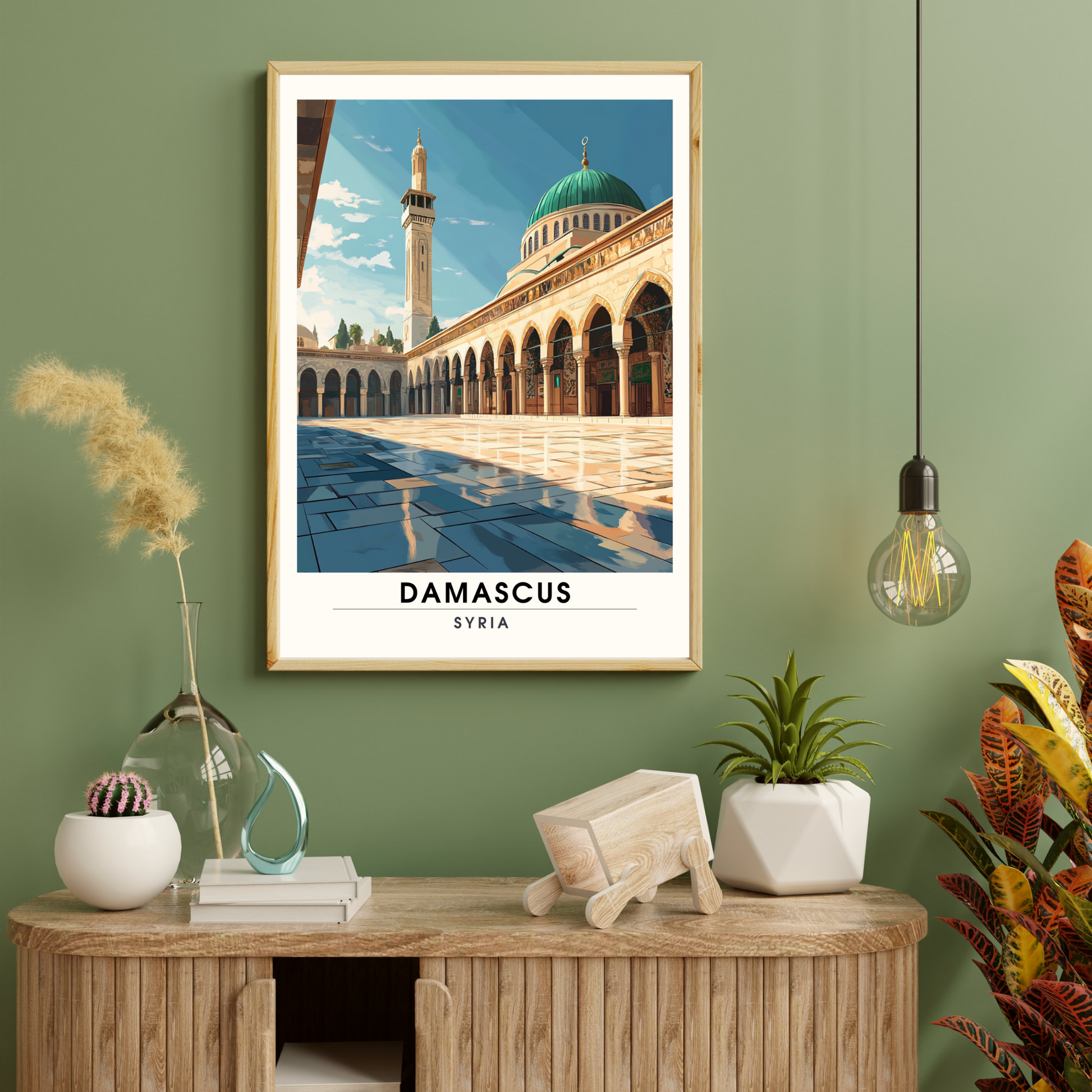 Affiche Damascus| Impression Syria | Affiche Syria