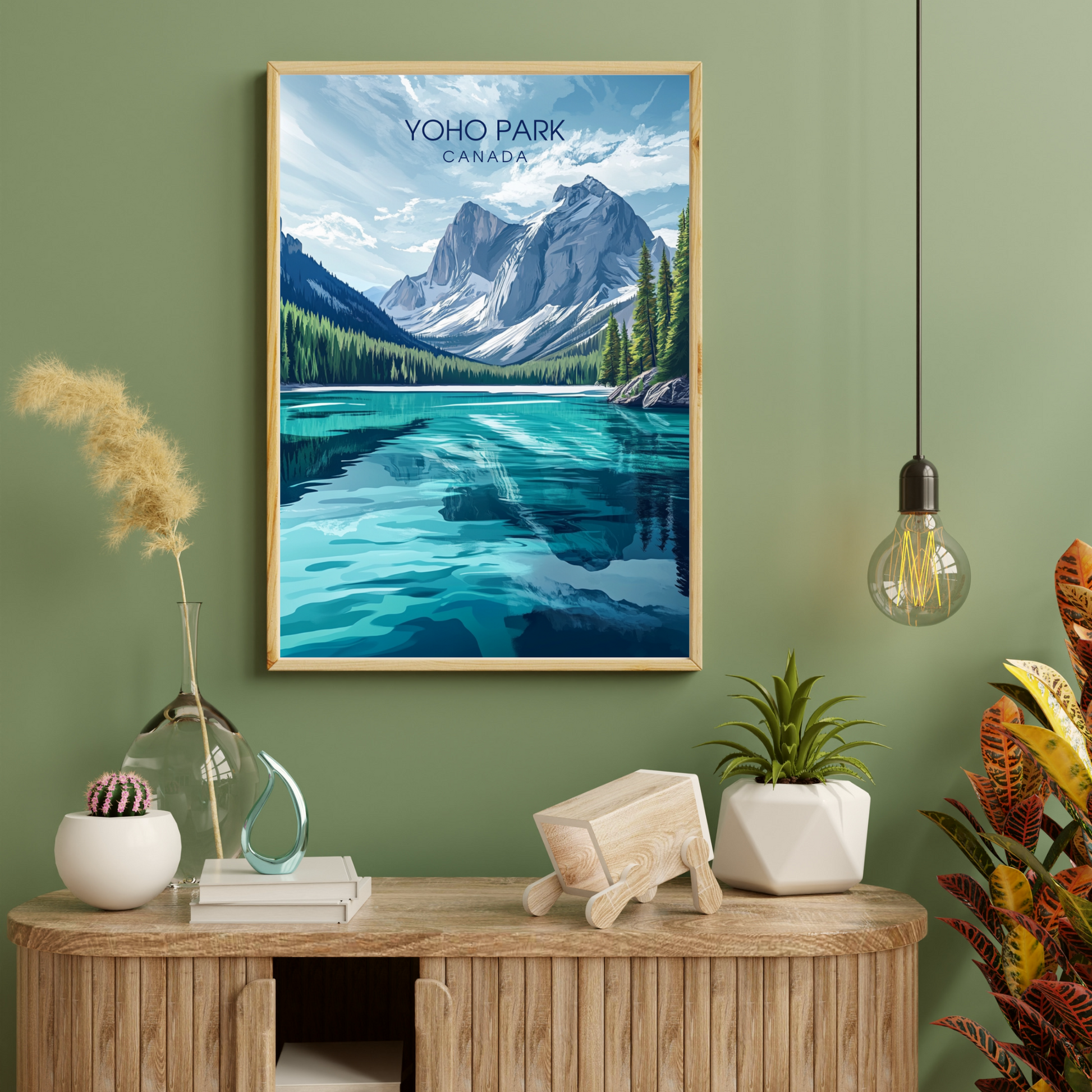 Affiche Parc national de Yoho | Impression Canada | Affiche Canada