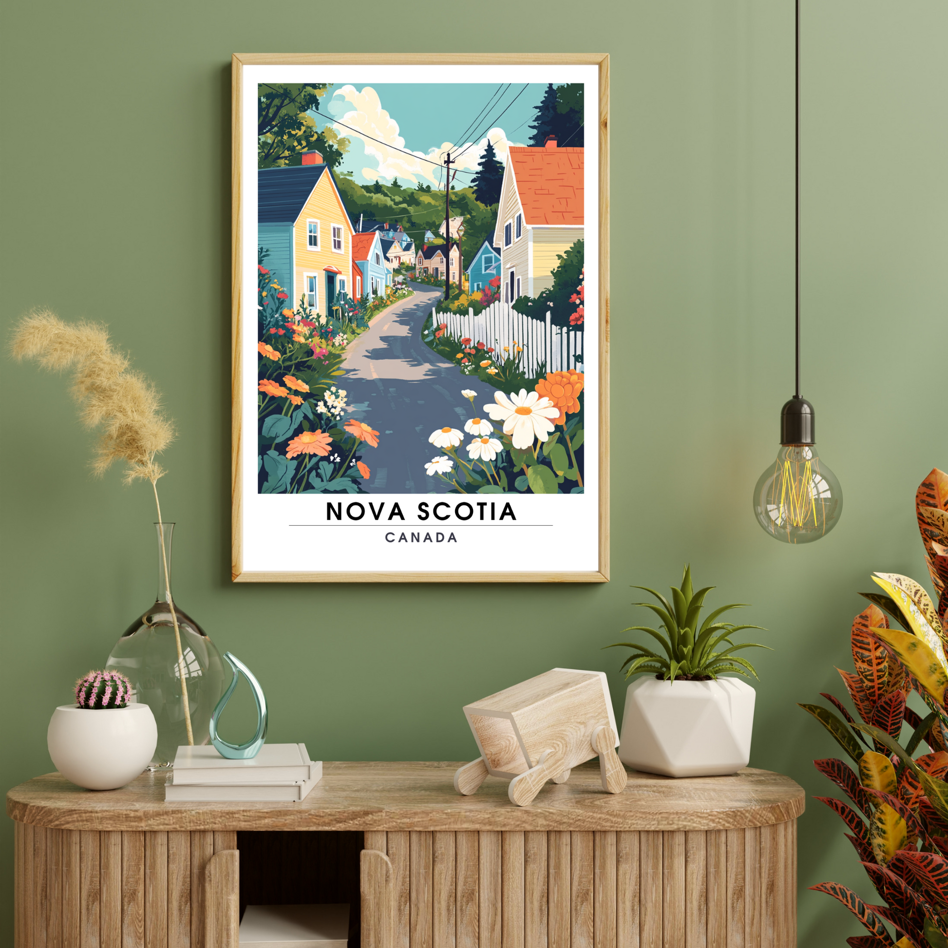 Affiche Nouvelle Écosse | Poster Murale Canada | Affiche Canada