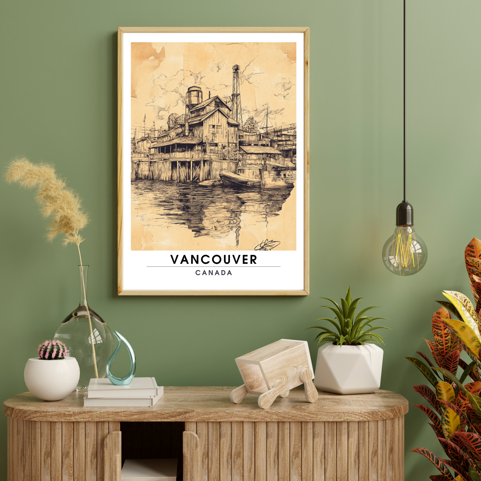 Affiche Vancouver | Poster Murale Canada | Affiche Canada