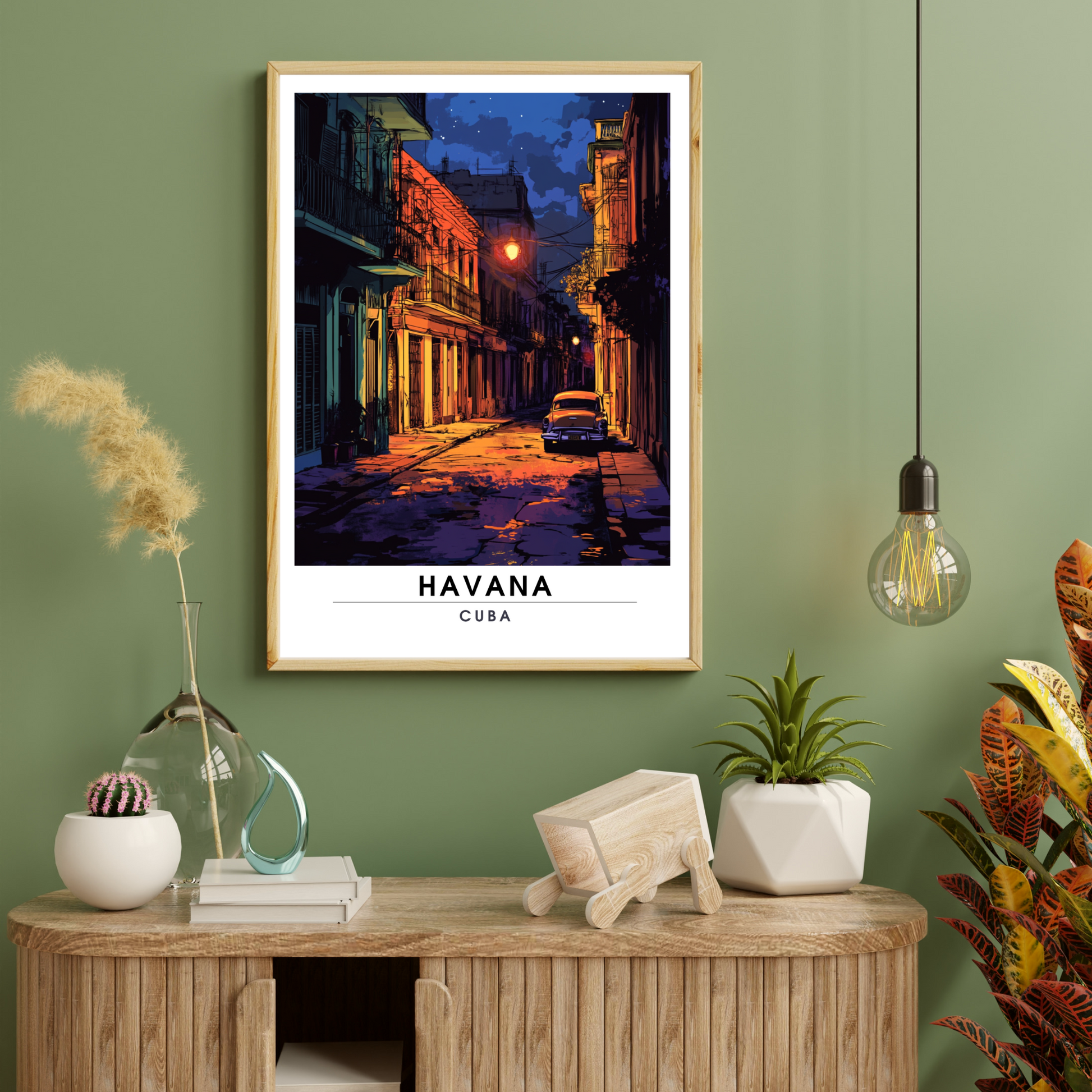 Affiche Havana | Impression Murale Cuba | Affiche Cuba