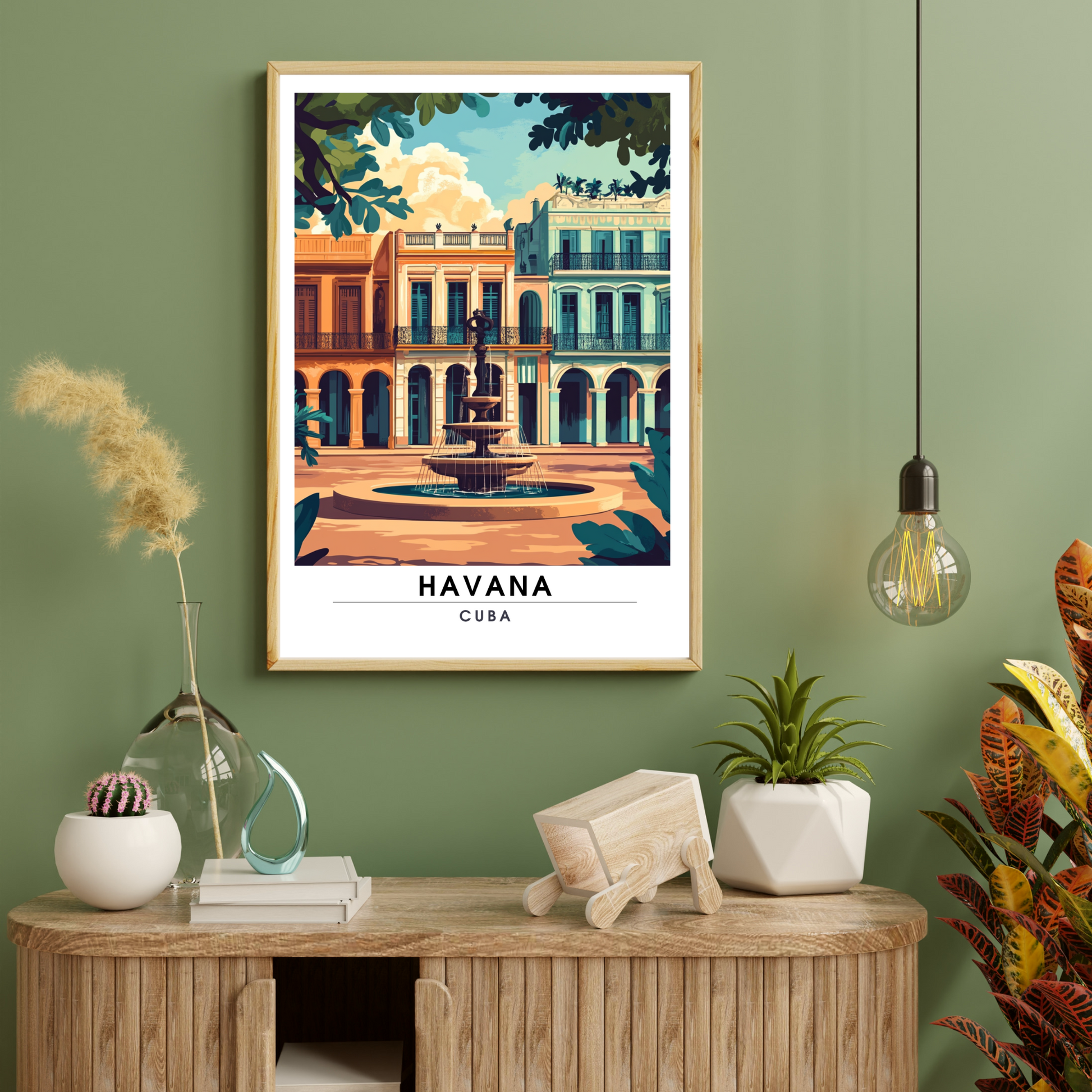 Affiche Havana | Poster Murale Cuba | Affiche Cuba