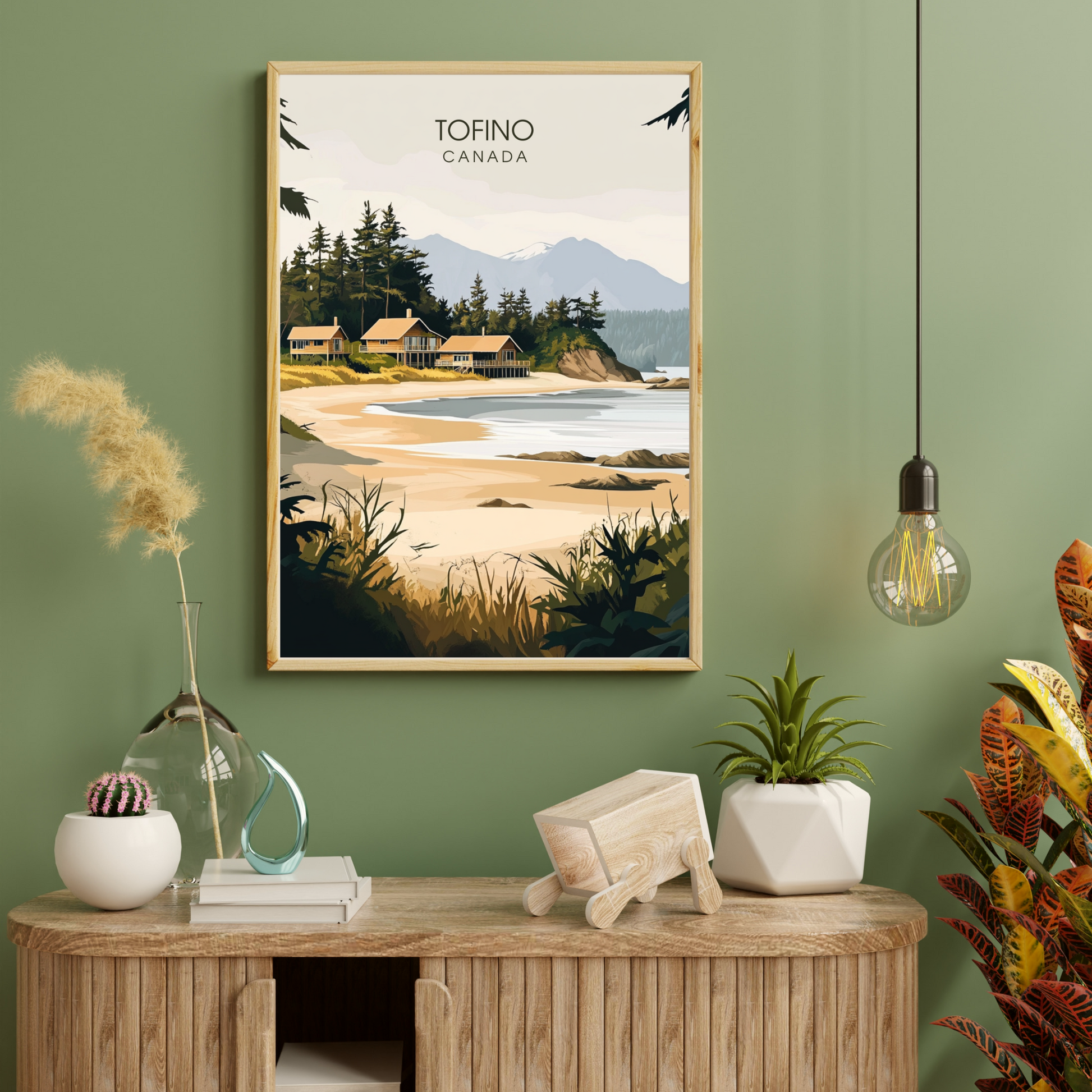 Affiche Tofino | Poster décoratif Canada | Affiche Canada