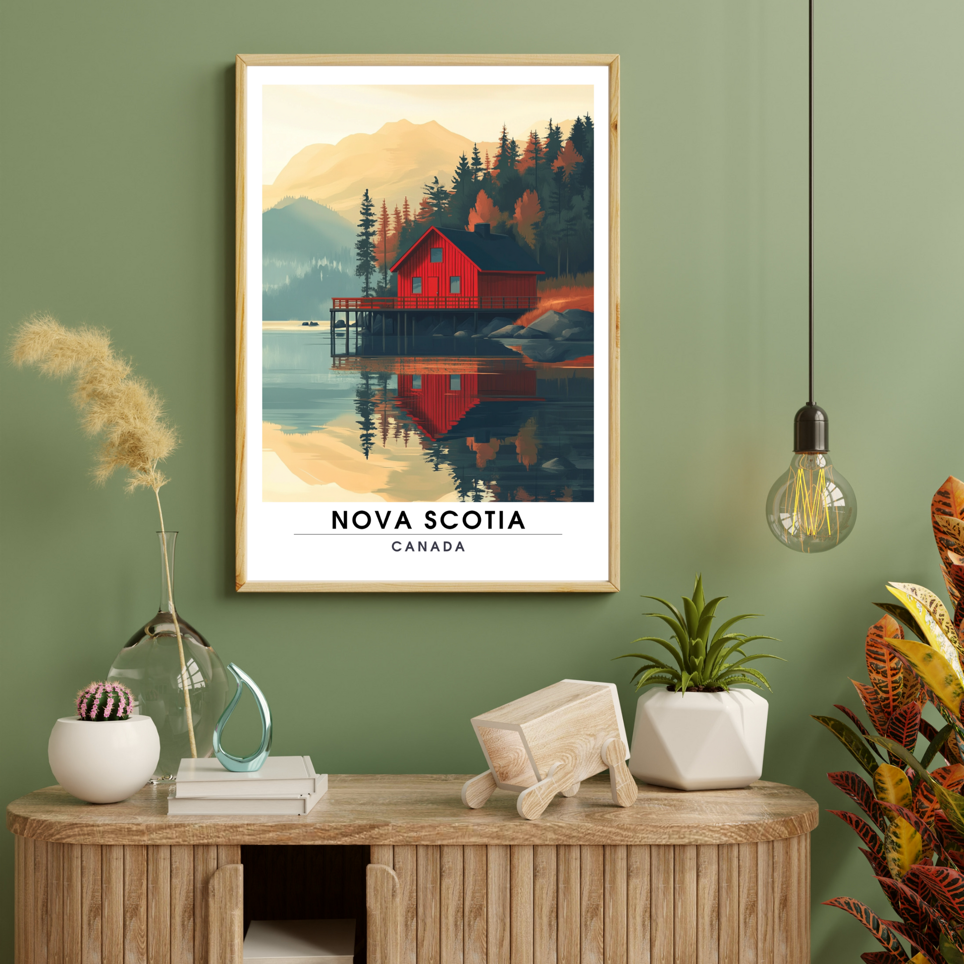 Affiche Nouvelle Écosse | Poster Canada | Affiche Canada