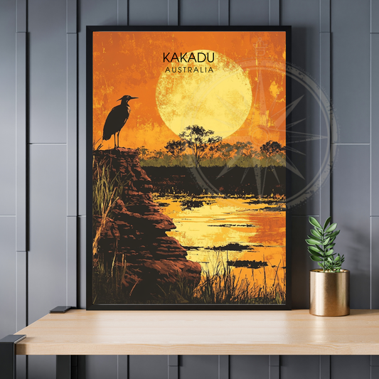 Affiche Parc national de Kakadu | Poster Australie | Affiche Australie