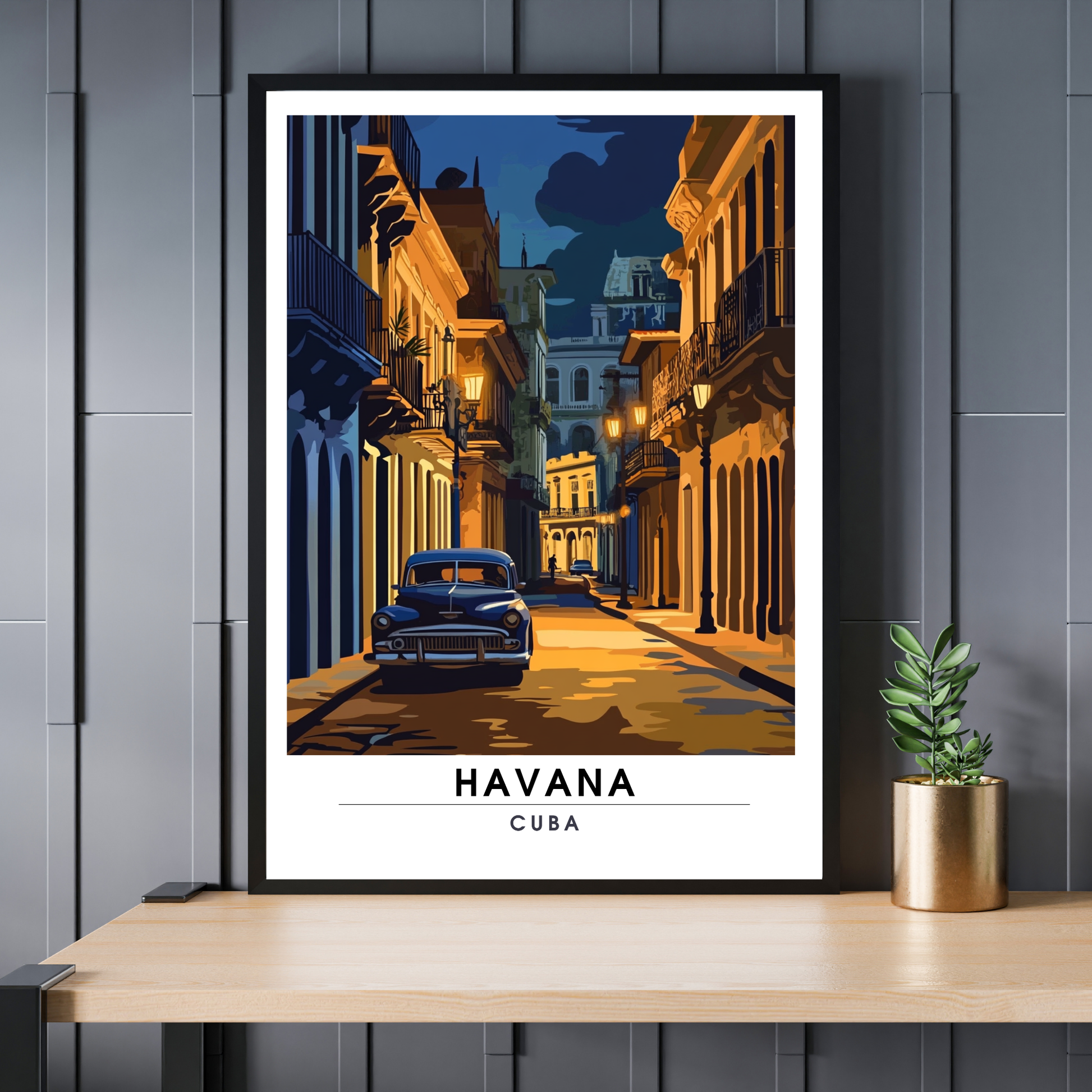 Affiche Havana | Poster Cuba | Affiche Cuba