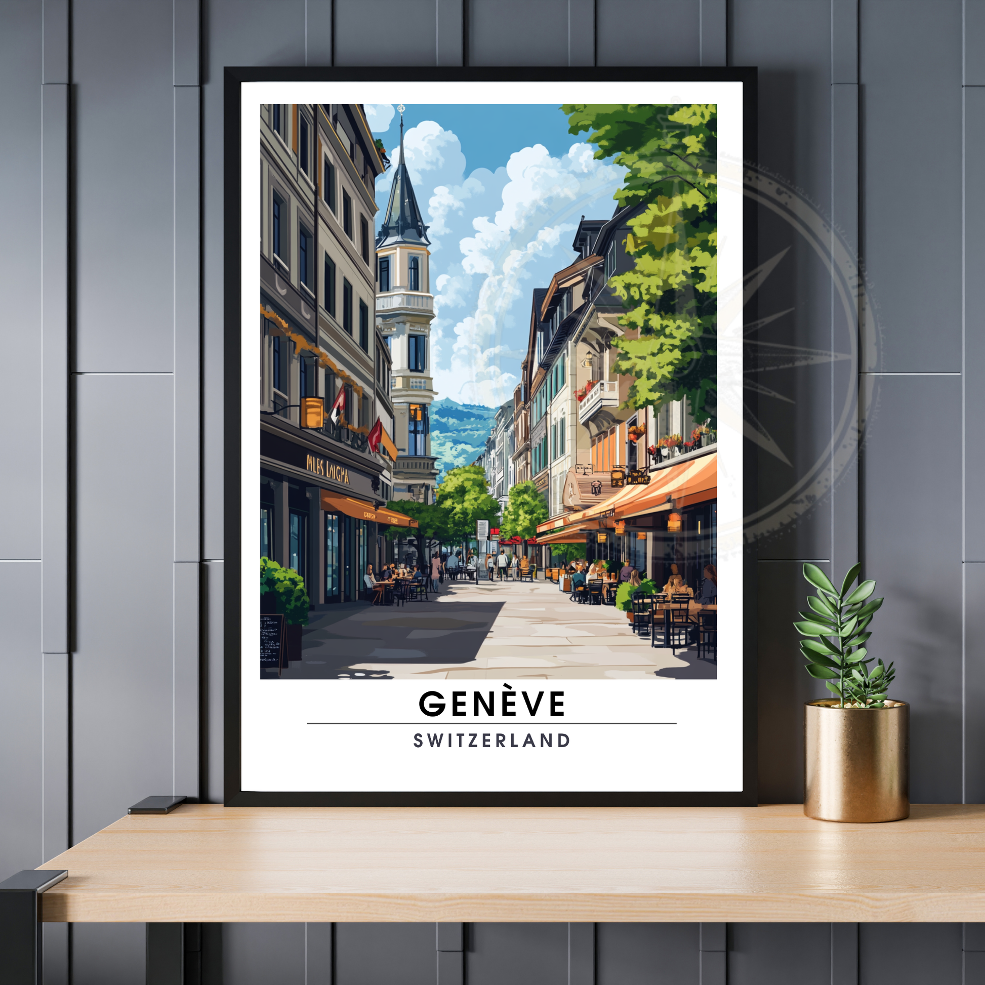 Affiche Genève | Poster Suisse | Affiche Suisse