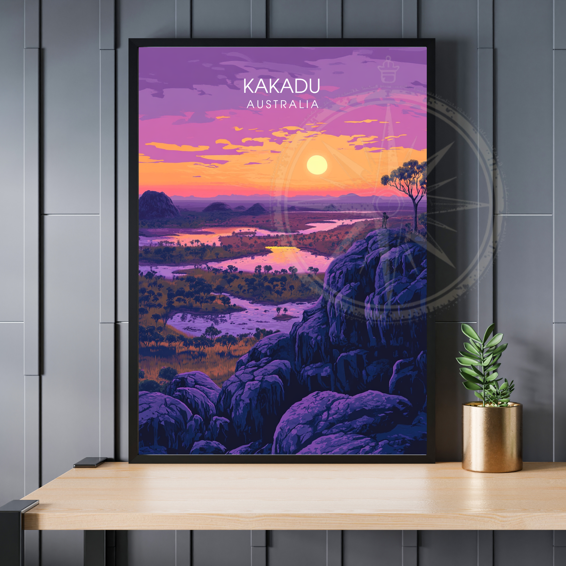 Affiche Parc national de Kakadu | Impression Australie | Affiche Australie