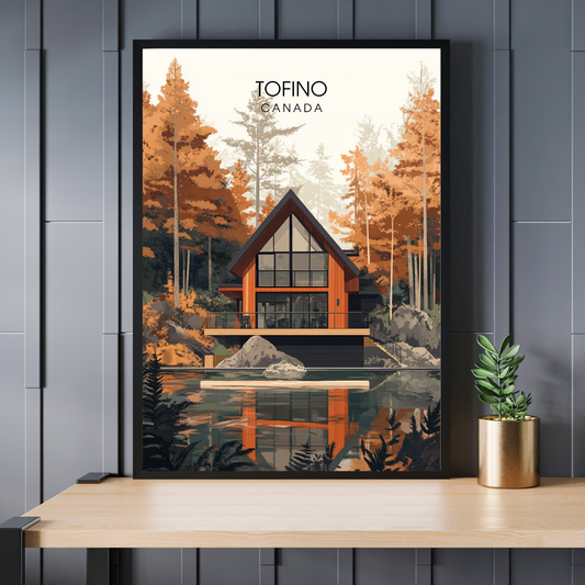 Affiche Tofino | Impression de voyage Canada | Affiche Canada