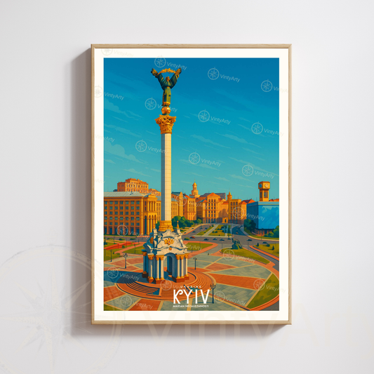 Affiche Kyiv | Poster mural Kyiv | Affiche Ukraine