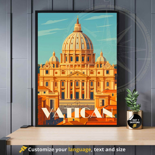 Affiche Vatican | Impression Vatican | Basilique Saint-Pierre