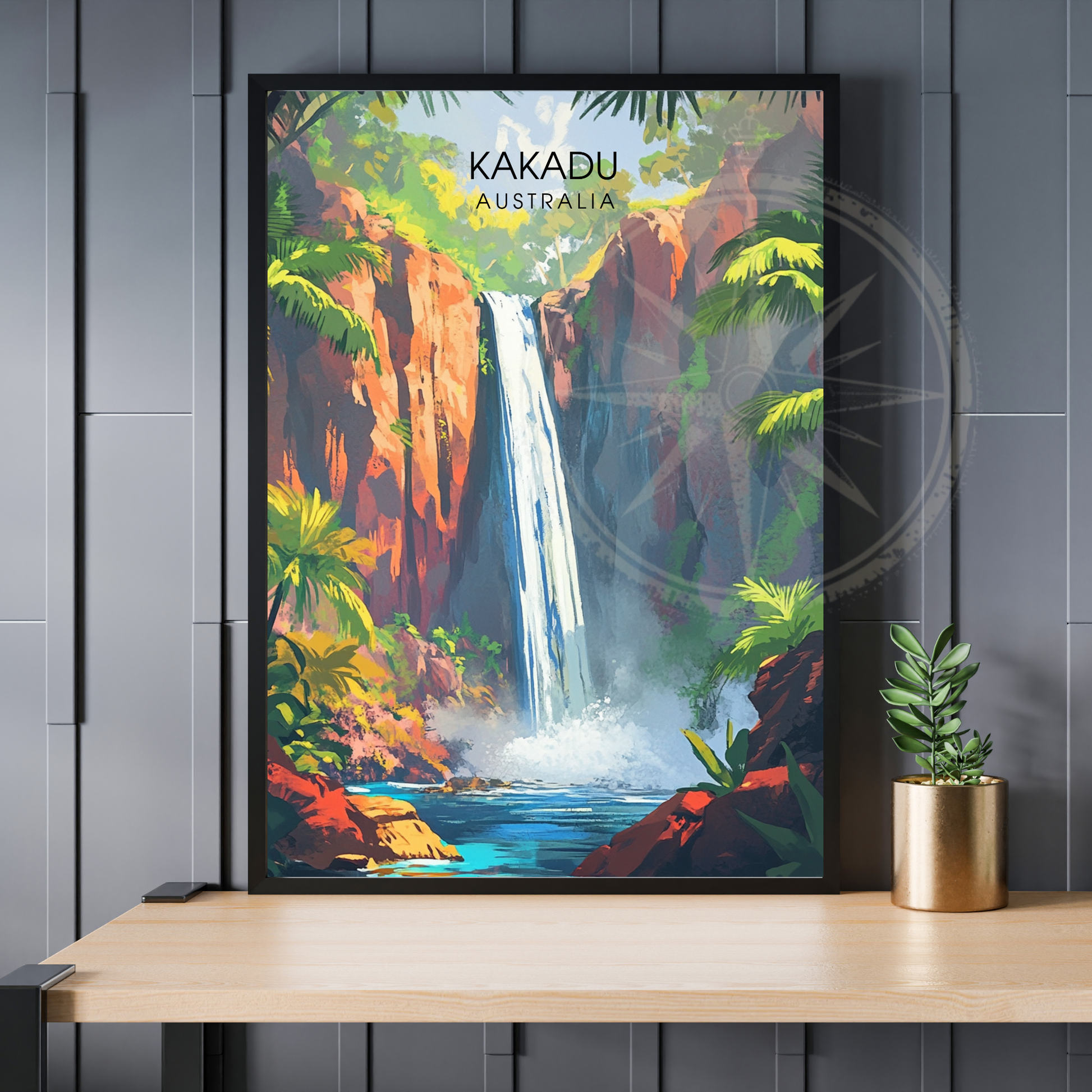 Affiche Parc national de Kakadu | Poster décoratif Australie | Affiche Australie
