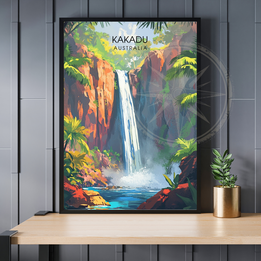 Affiche Parc national de Kakadu | Poster décoratif Australie | Affiche Australie