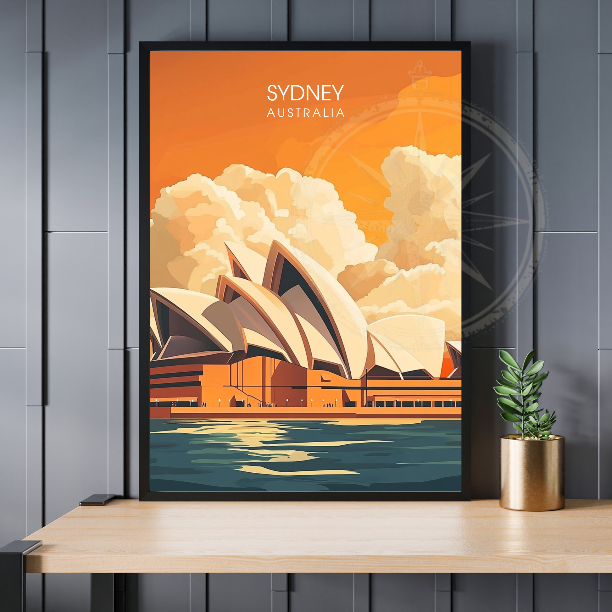 Affiche Sydney | Poster Australie | Affiche Australie