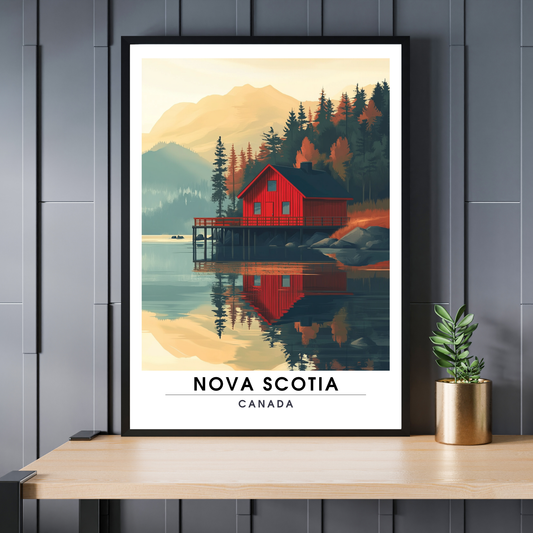 Affiche Nouvelle Écosse | Poster Canada | Affiche Canada