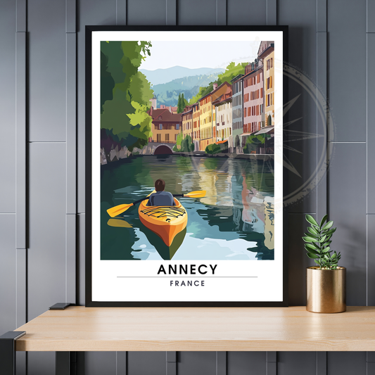 Affiche Annecy | Impression France | Affiche France