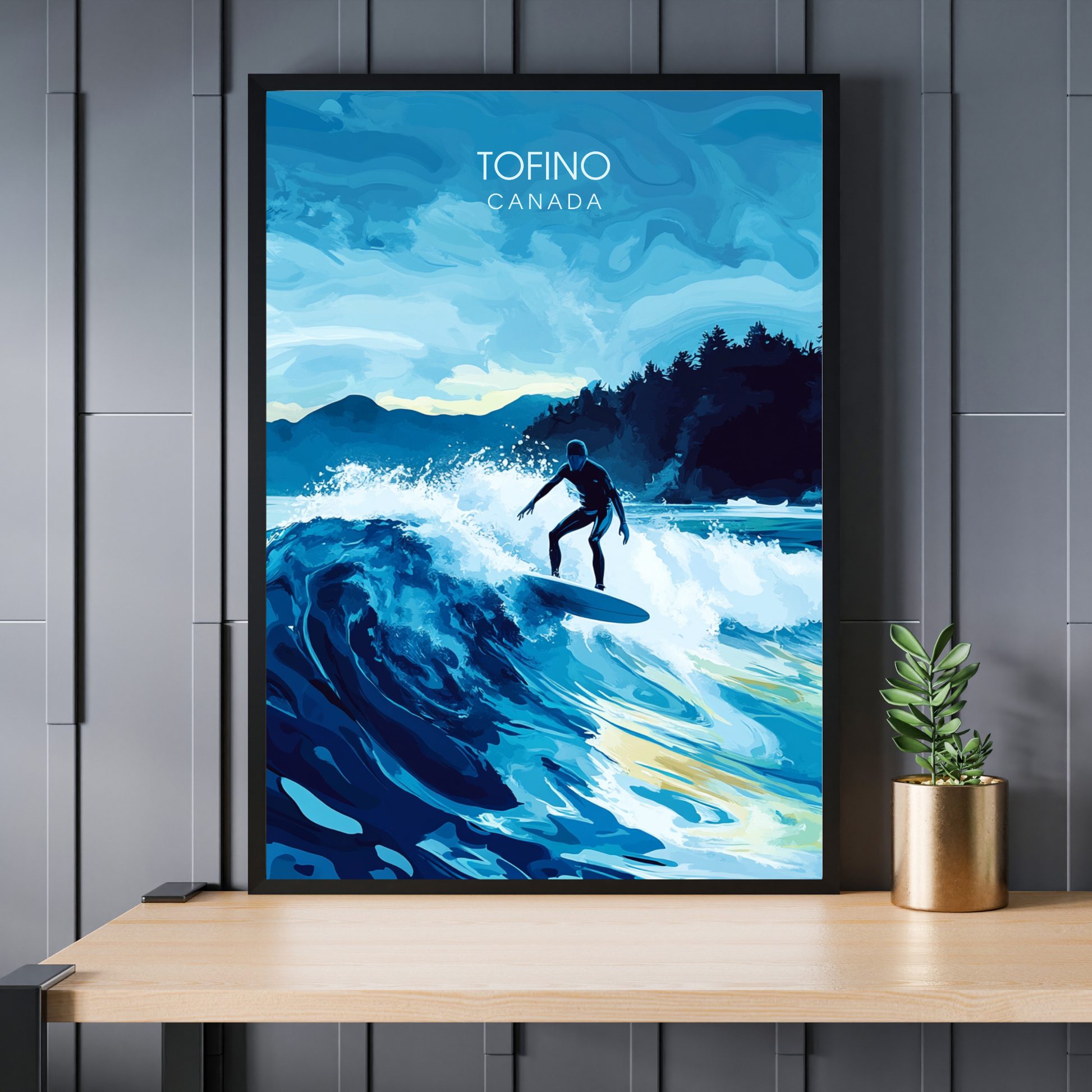 Affiche Tofino | Poster Canada | Affiche Canada