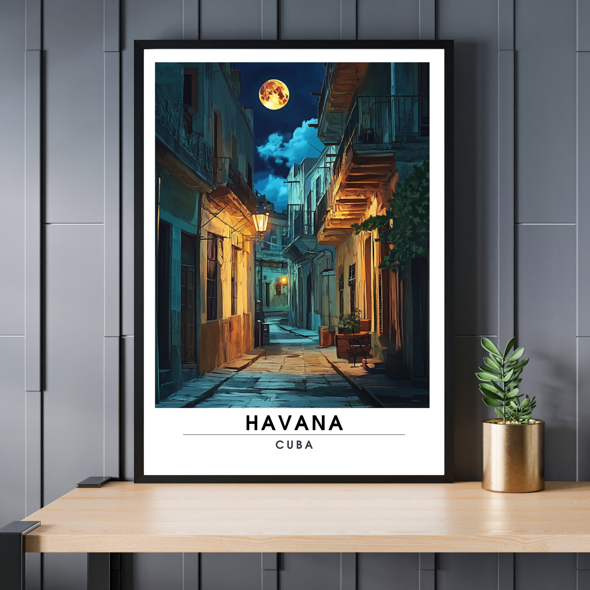 Affiche Havana | Impression Cuba | Affiche Cuba