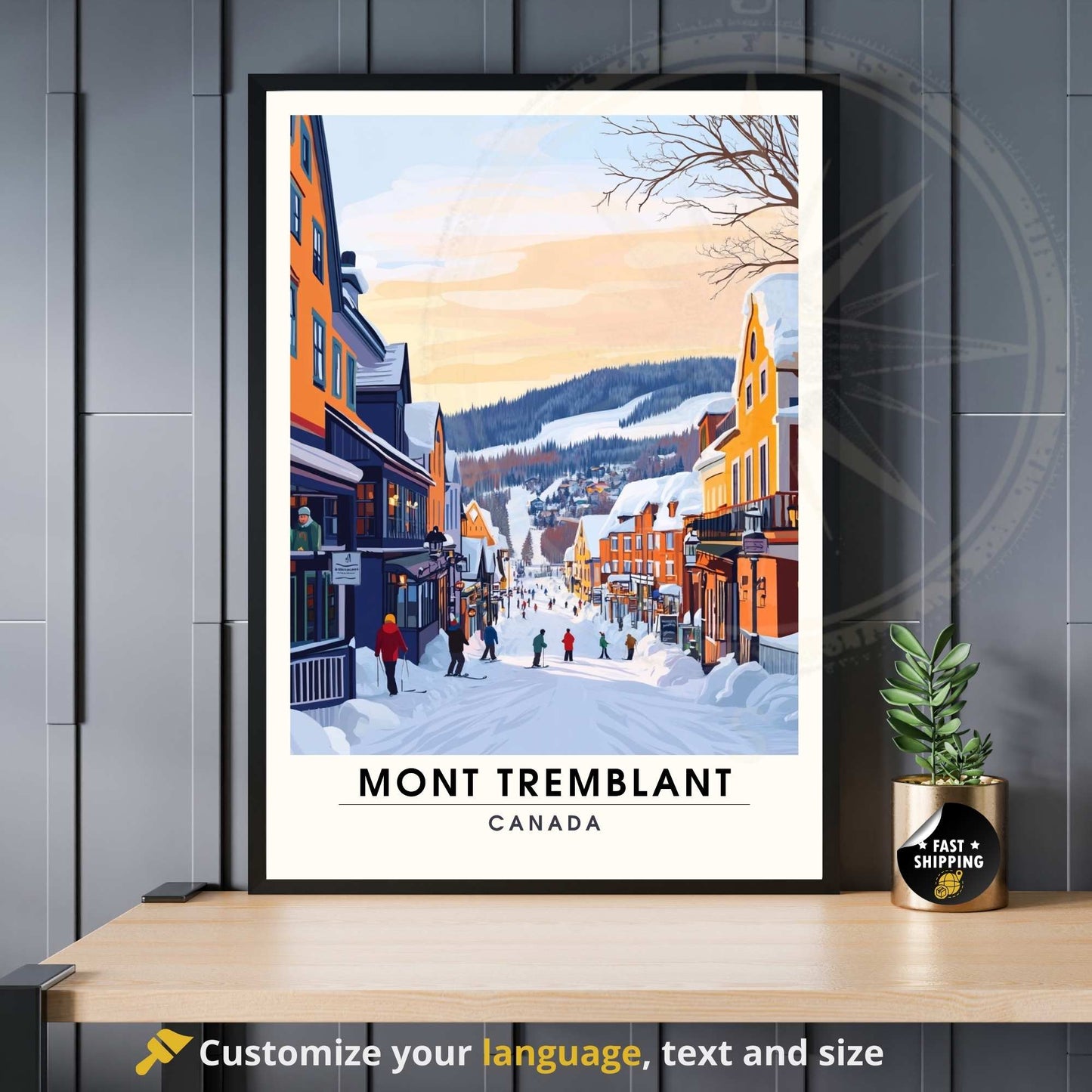 Affiche Mont-Tremblant