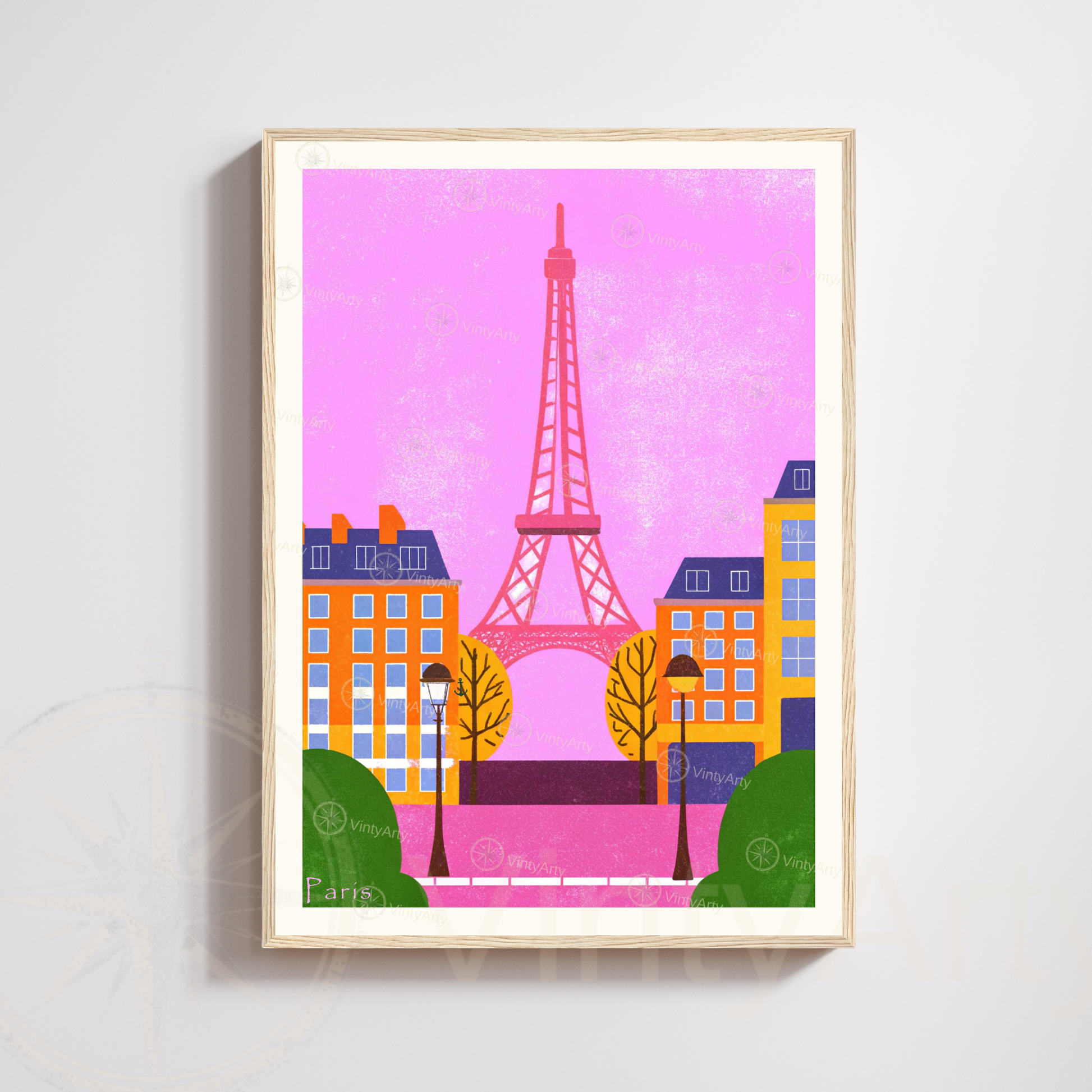 Affiche Paris | Impression Tour Eiffel | Affiche France
