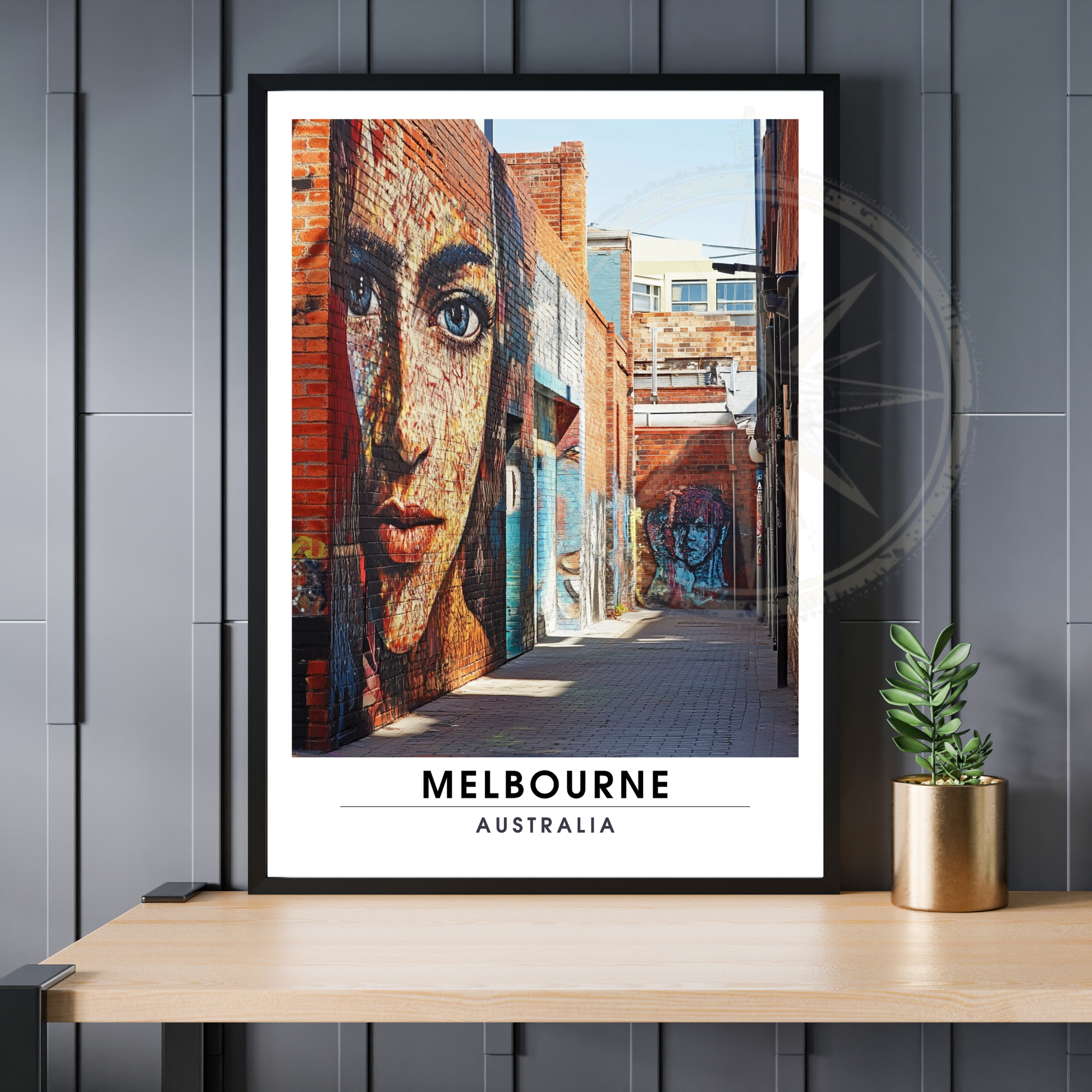 Affiche Melbourne | Impression Australie | Affiche Australie