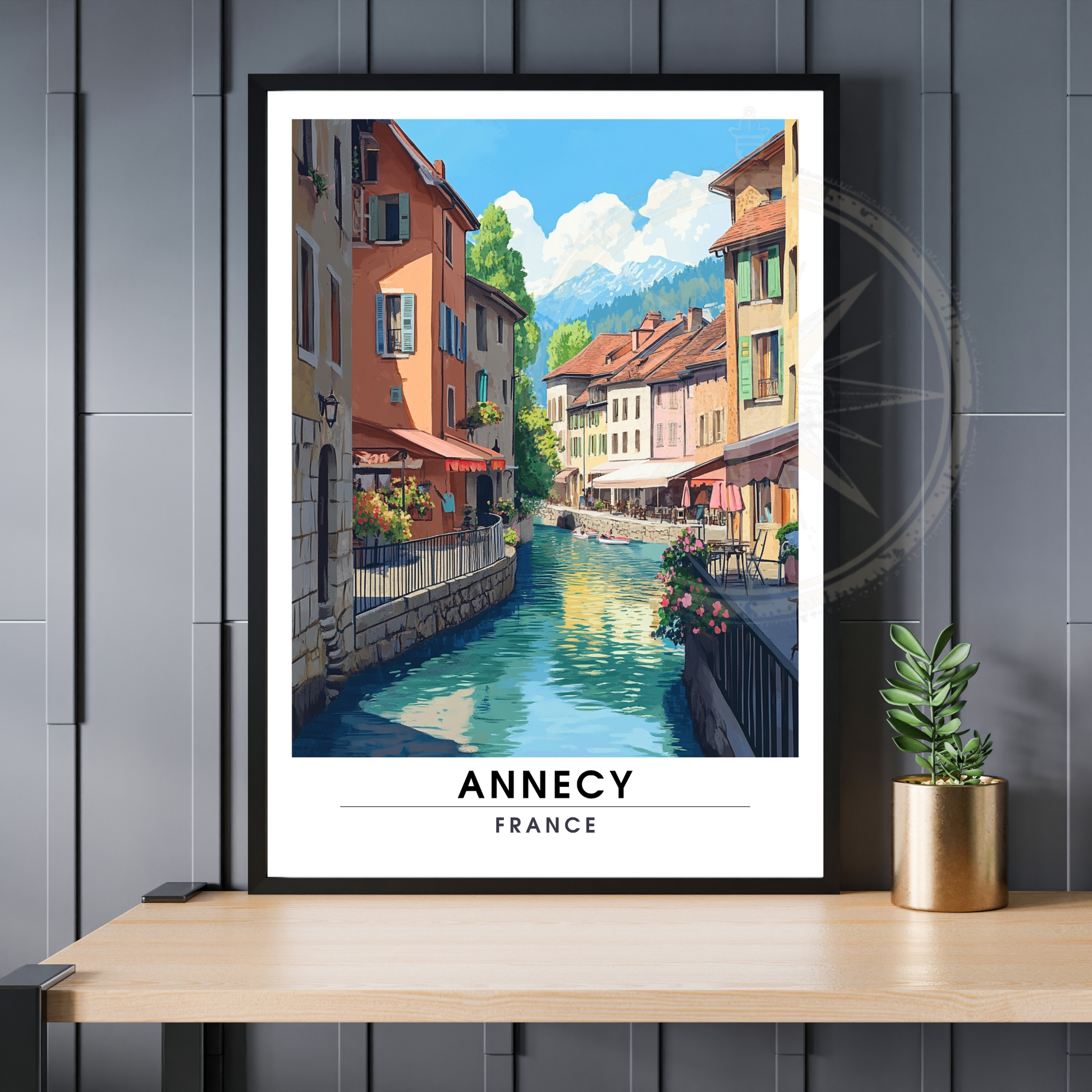 Affiche Annecy | Poster France | Affiche France
