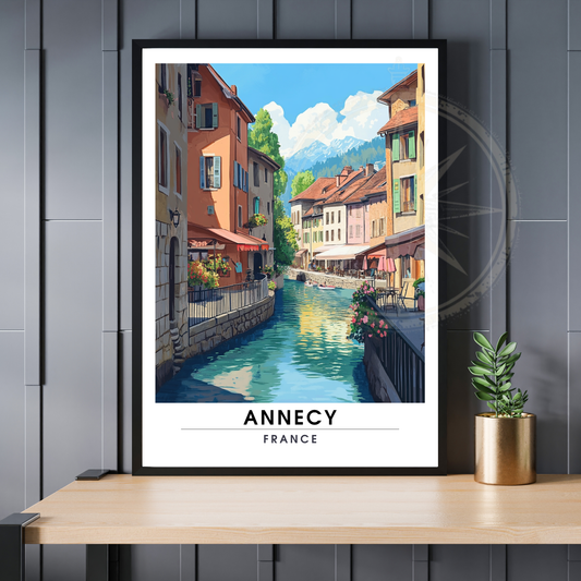 Affiche Annecy | Poster France | Affiche France