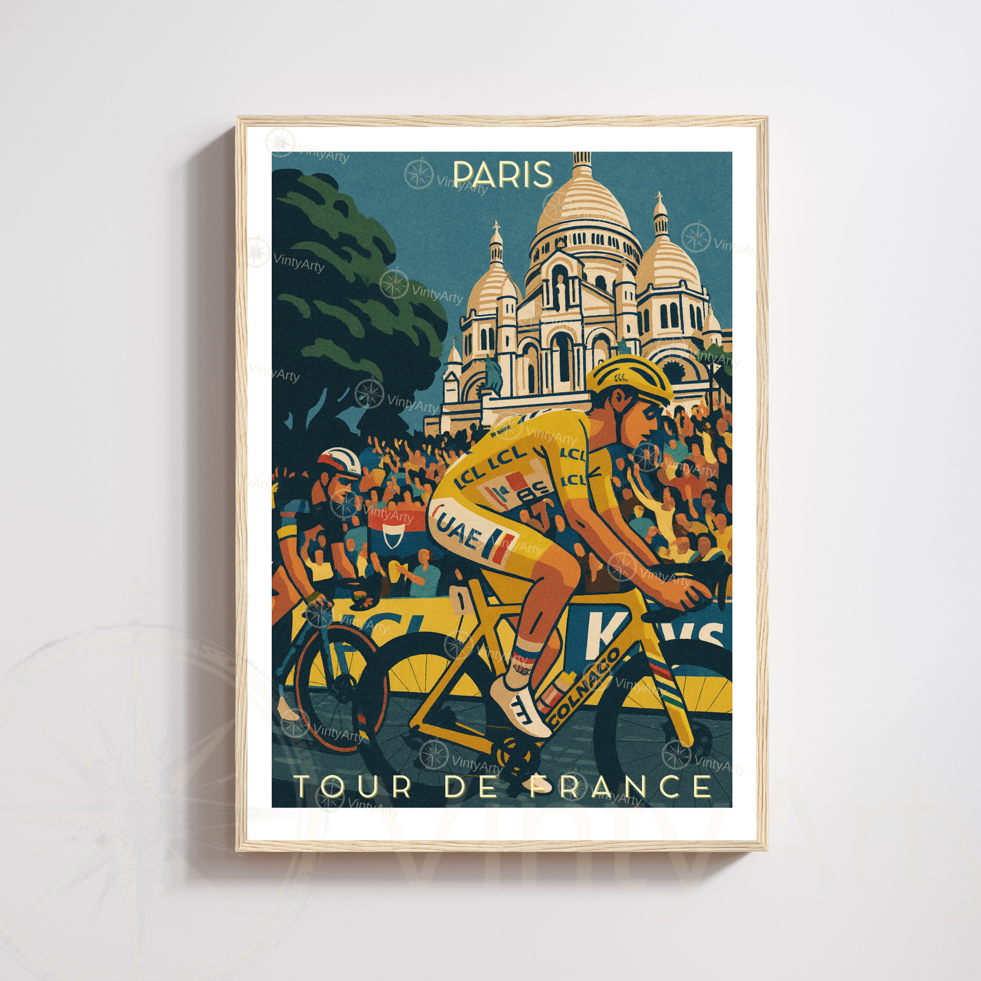 Affiche Tour de France –  Affiche Montmartre