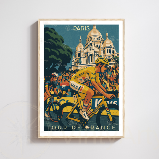 Affiche Tour de France –  Affiche Montmartre