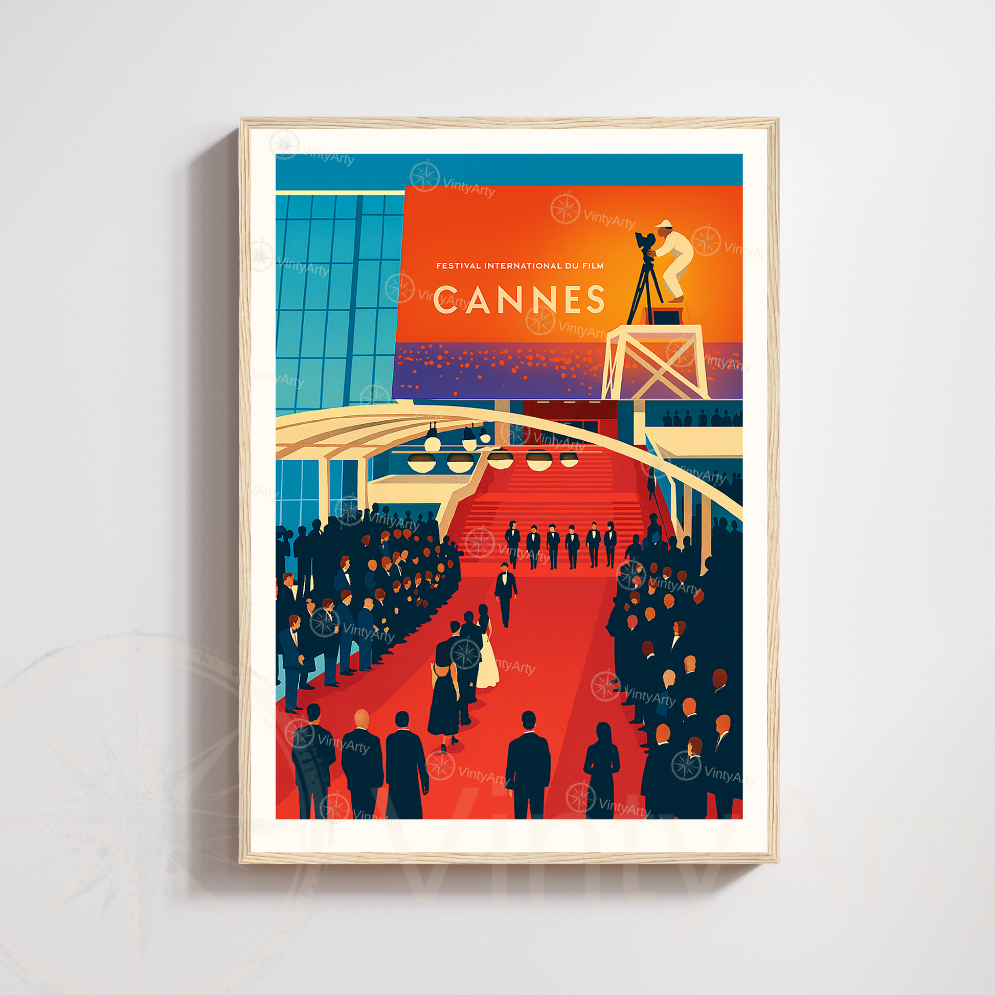 Affiche Cannes | Poster Festival de Cannes | Affiche France