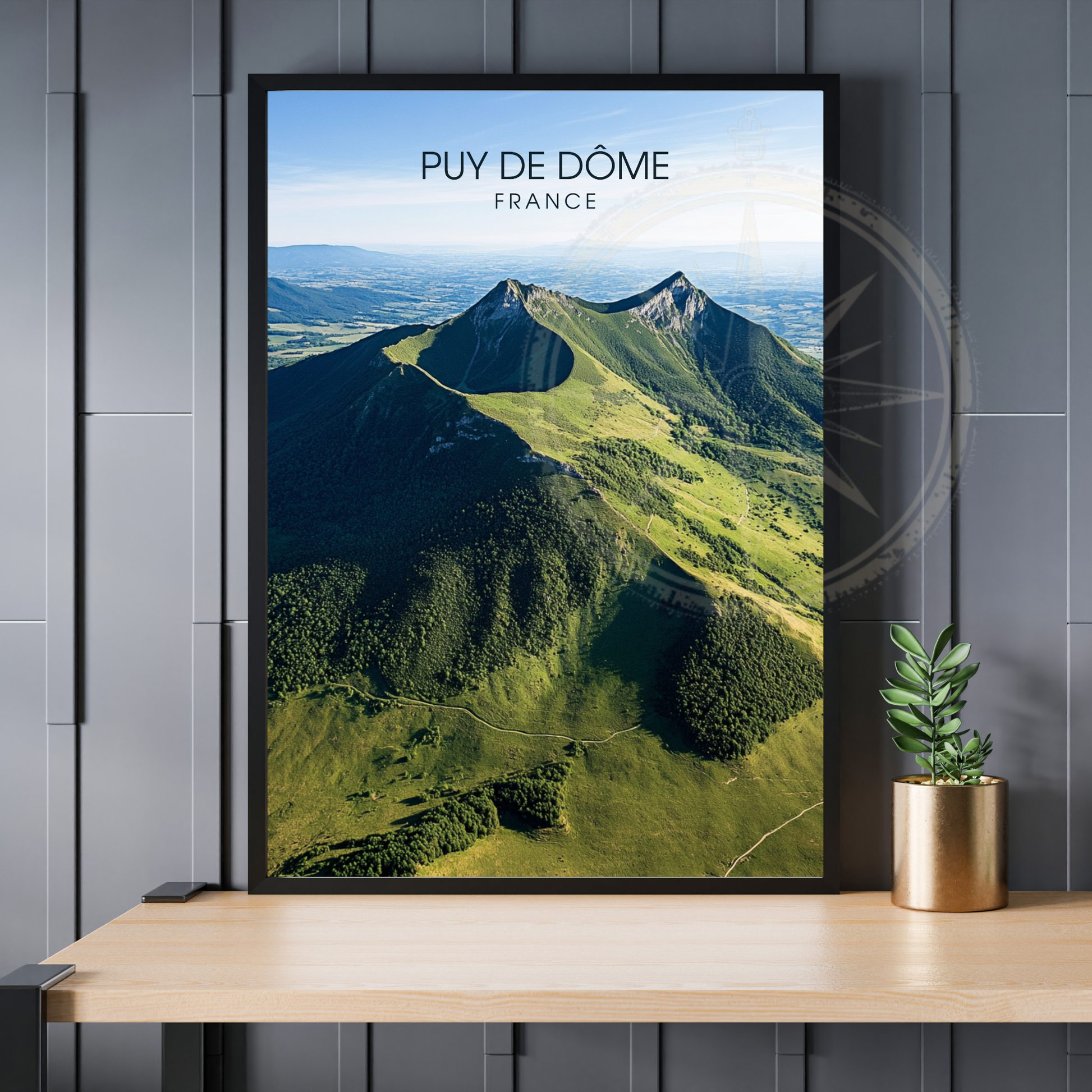 Affiche Puy de Dôme| Impression France  |  Affiche France