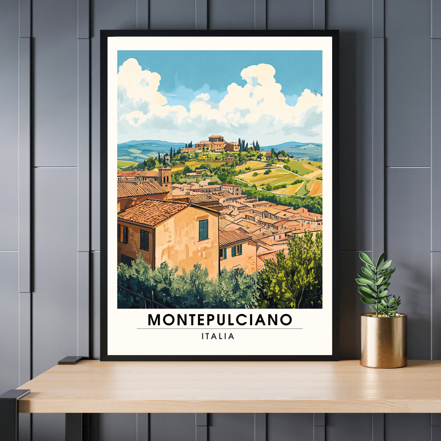 Affiche Montepulciano