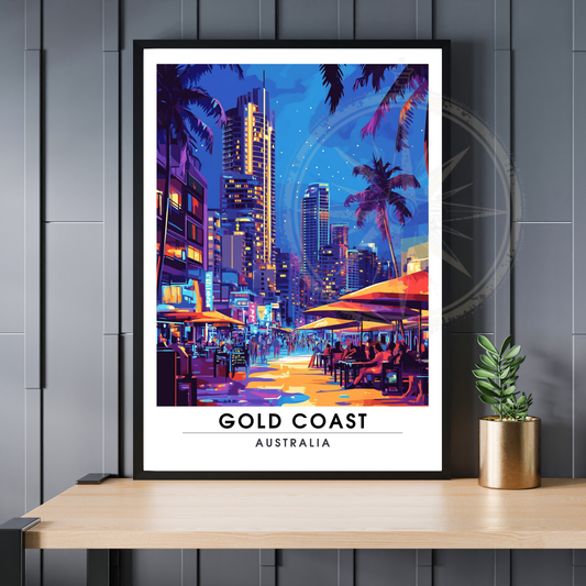 Affiche Côte d'Or | Poster Australie | Affiche Australie