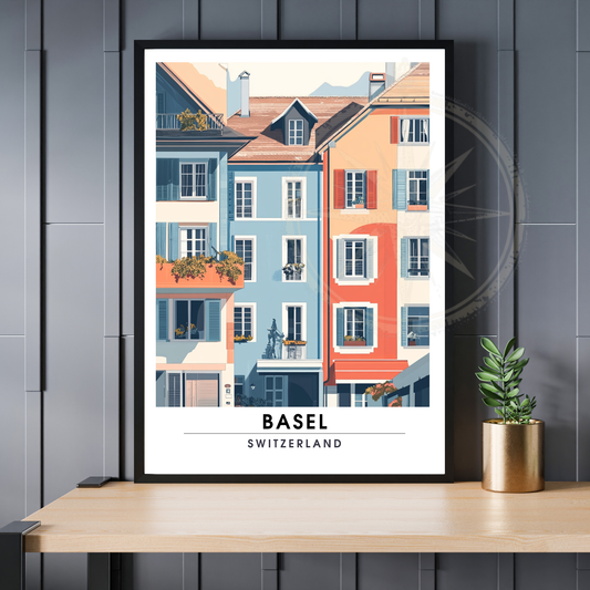 Affiche Bâle | Impression Suisse | Affiche Suisse