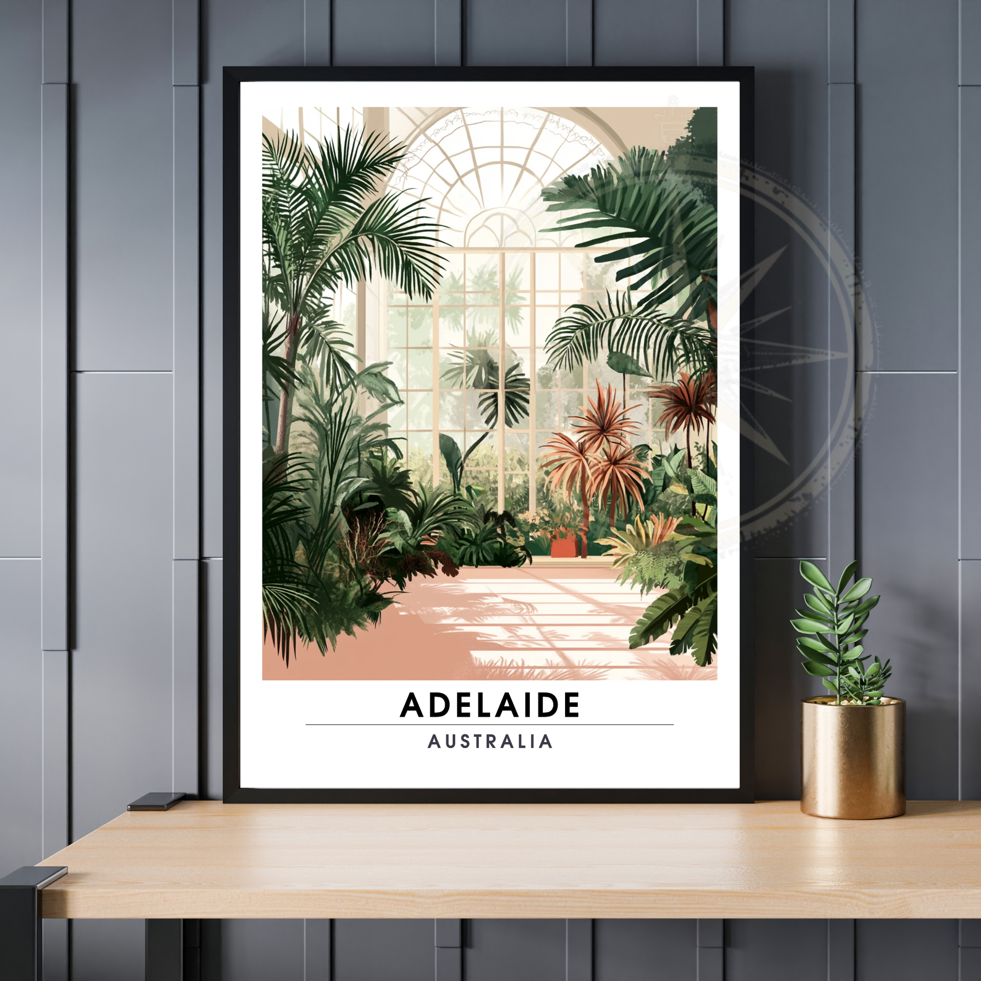 Affiche Adélaïde | Poster décoratif Australie | Affiche Australie