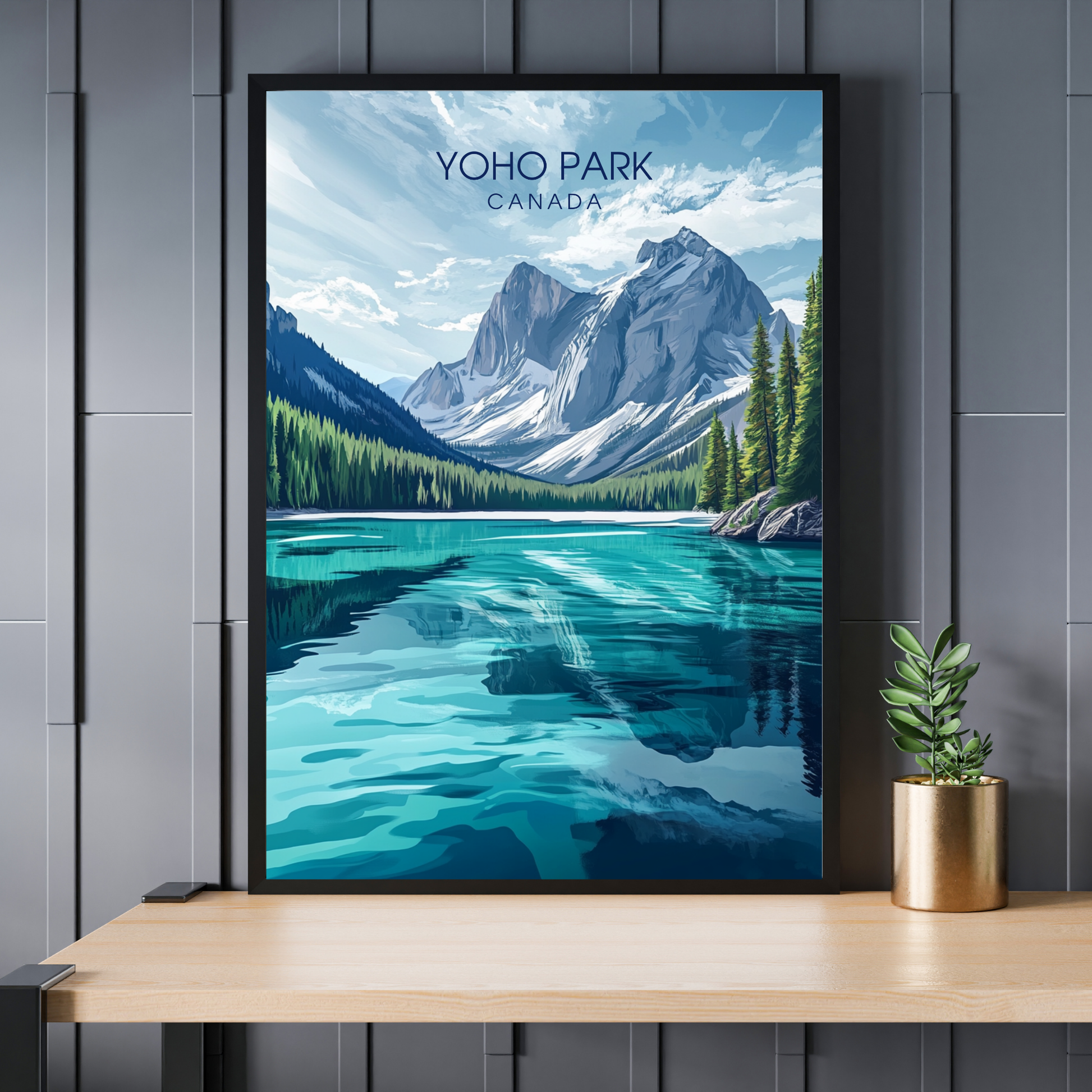 Affiche Parc national de Yoho | Impression Canada | Affiche Canada