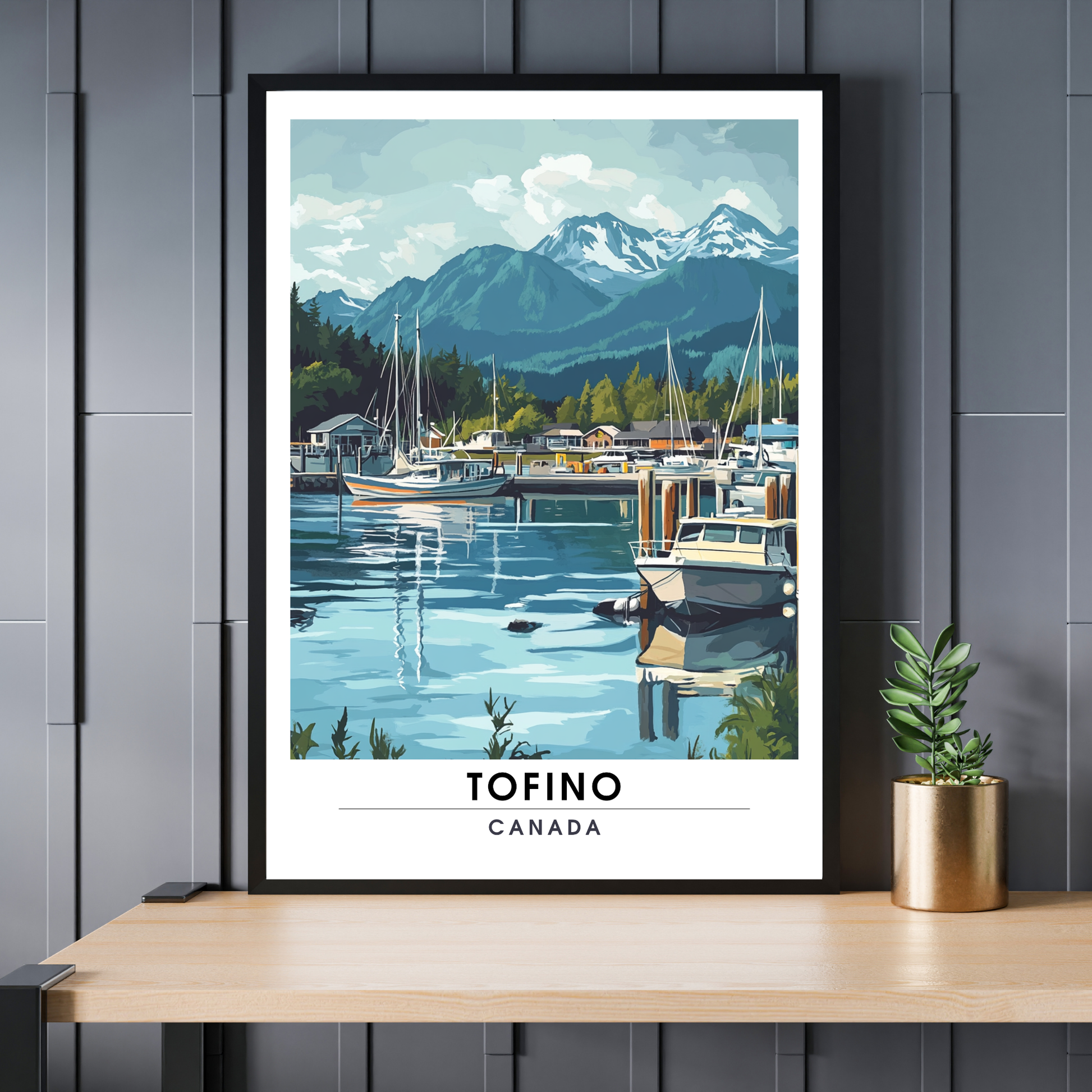 Affiche Tofino | Impression Canada | Affiche Canada