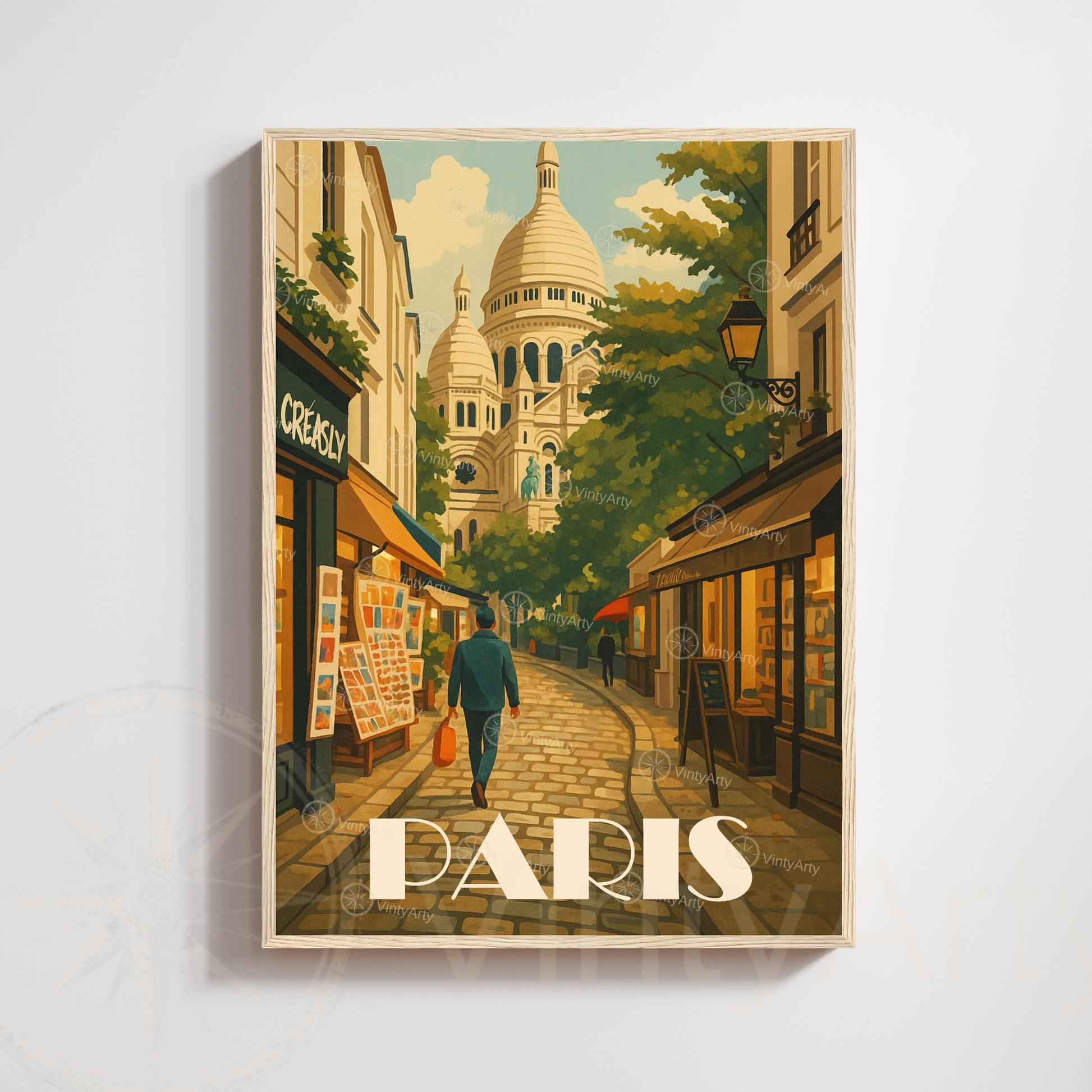 Affiche Paris | Impression Montmartre | Affiche France