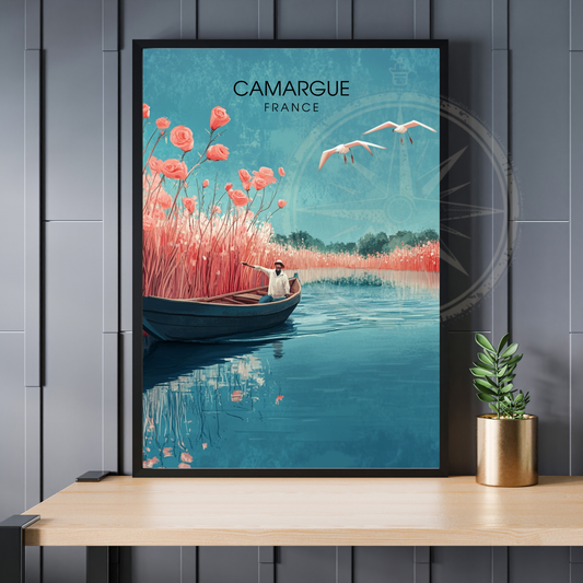 Affiche Camargue  | Impression france |  France