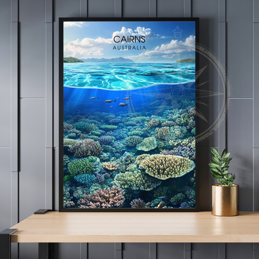 Affiche Cairns | Poster Australie | Affiche Australie