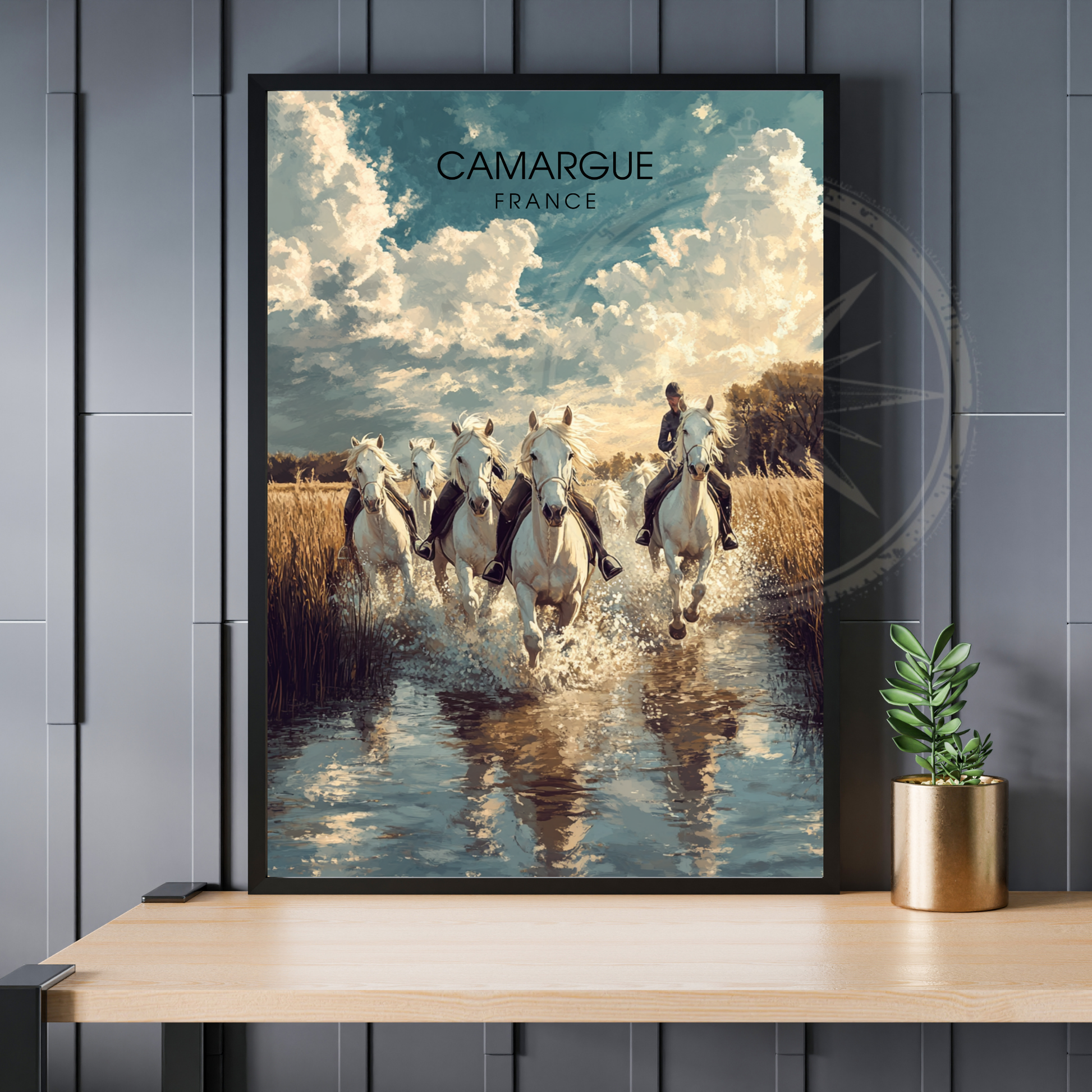 Affiche Camargue  | Impression france |  France