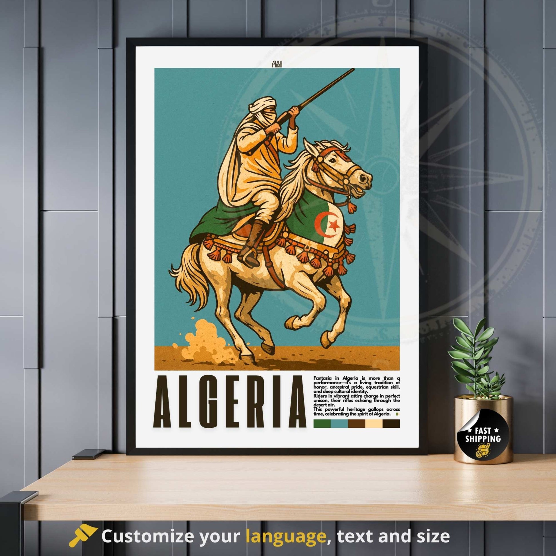 Affiche Algérie