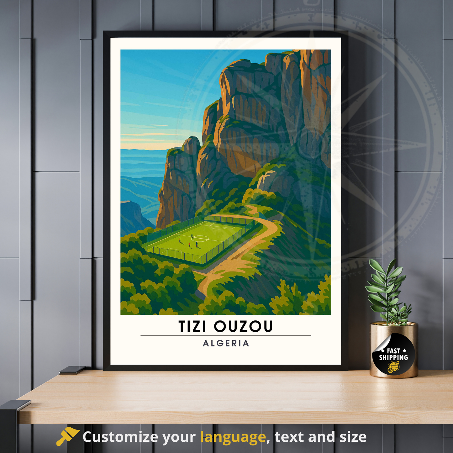 impression de voyage Tizi Ouzou