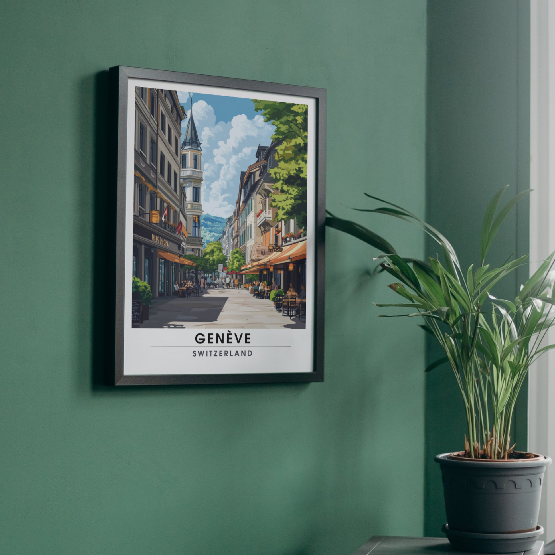 Affiche Genève | Poster Suisse | Affiche Suisse