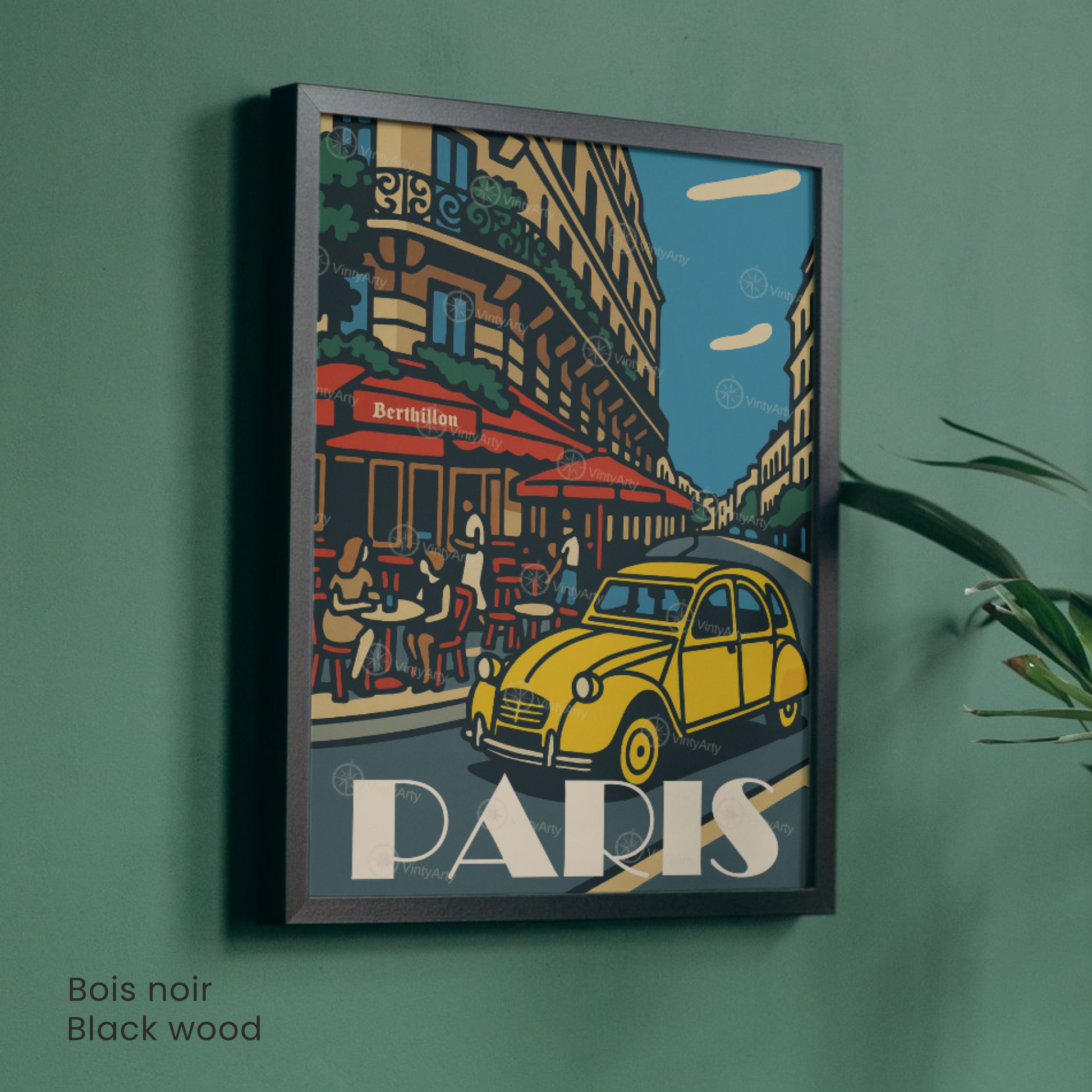 Affiche Paris | Poster Berthillon | Affiche France