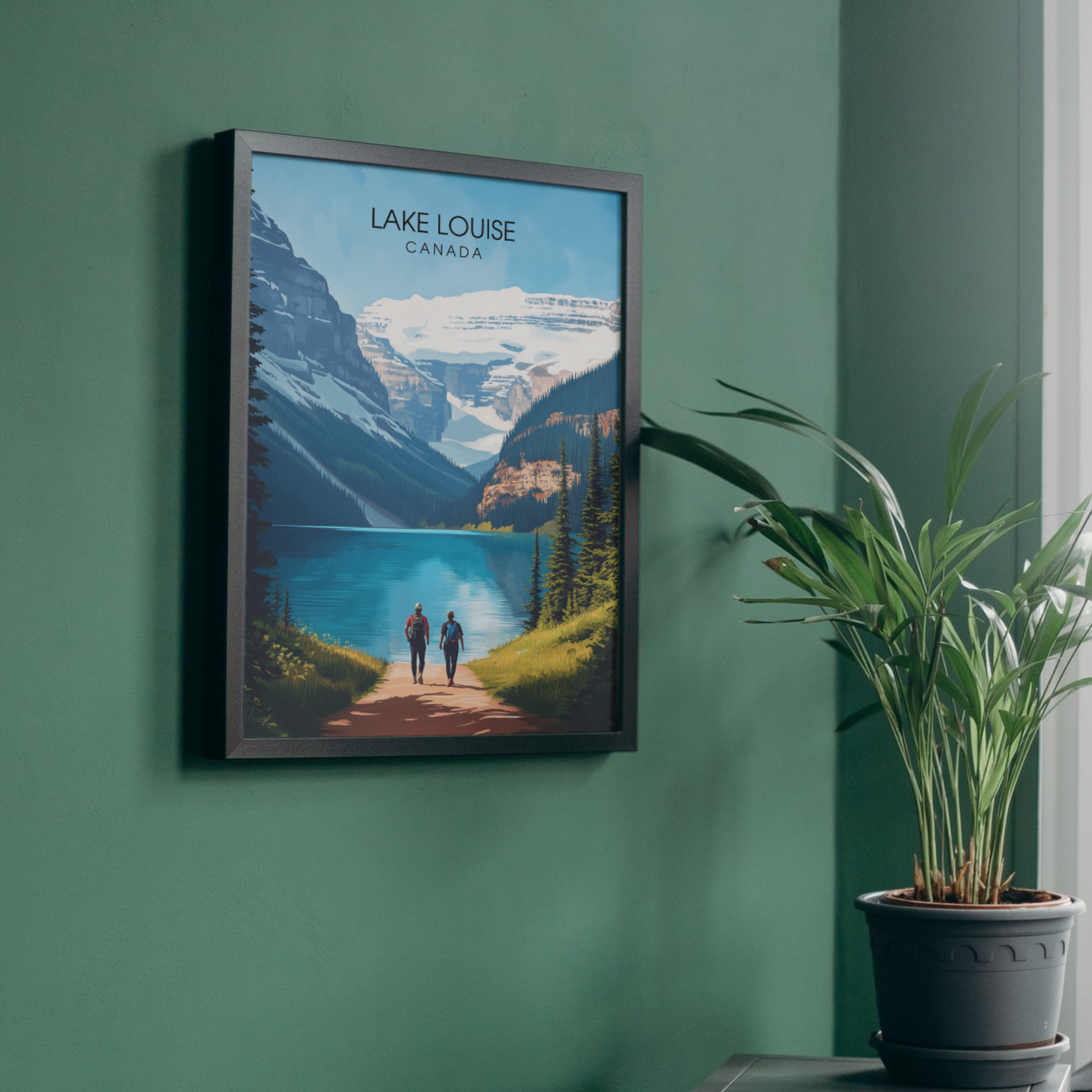 Affiche Lac Louise | Poster Canada | Affiche Lac