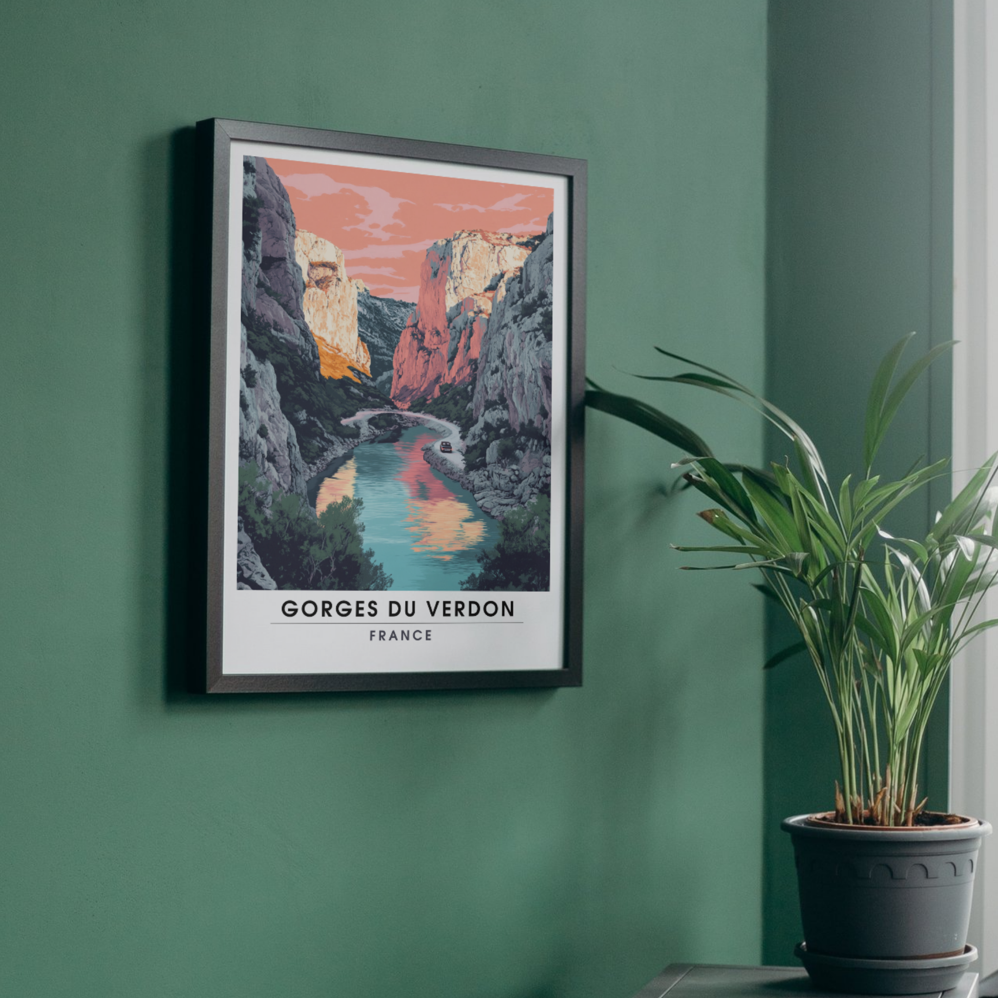 Affiche Gorges du Verdon | Impression France  |  Affiche France