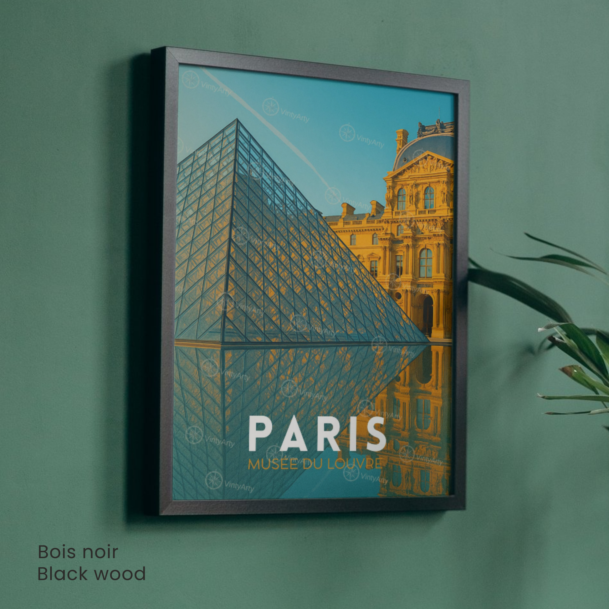 Affiche Paris | Impression Art Musée du Louvre  | Affiche France