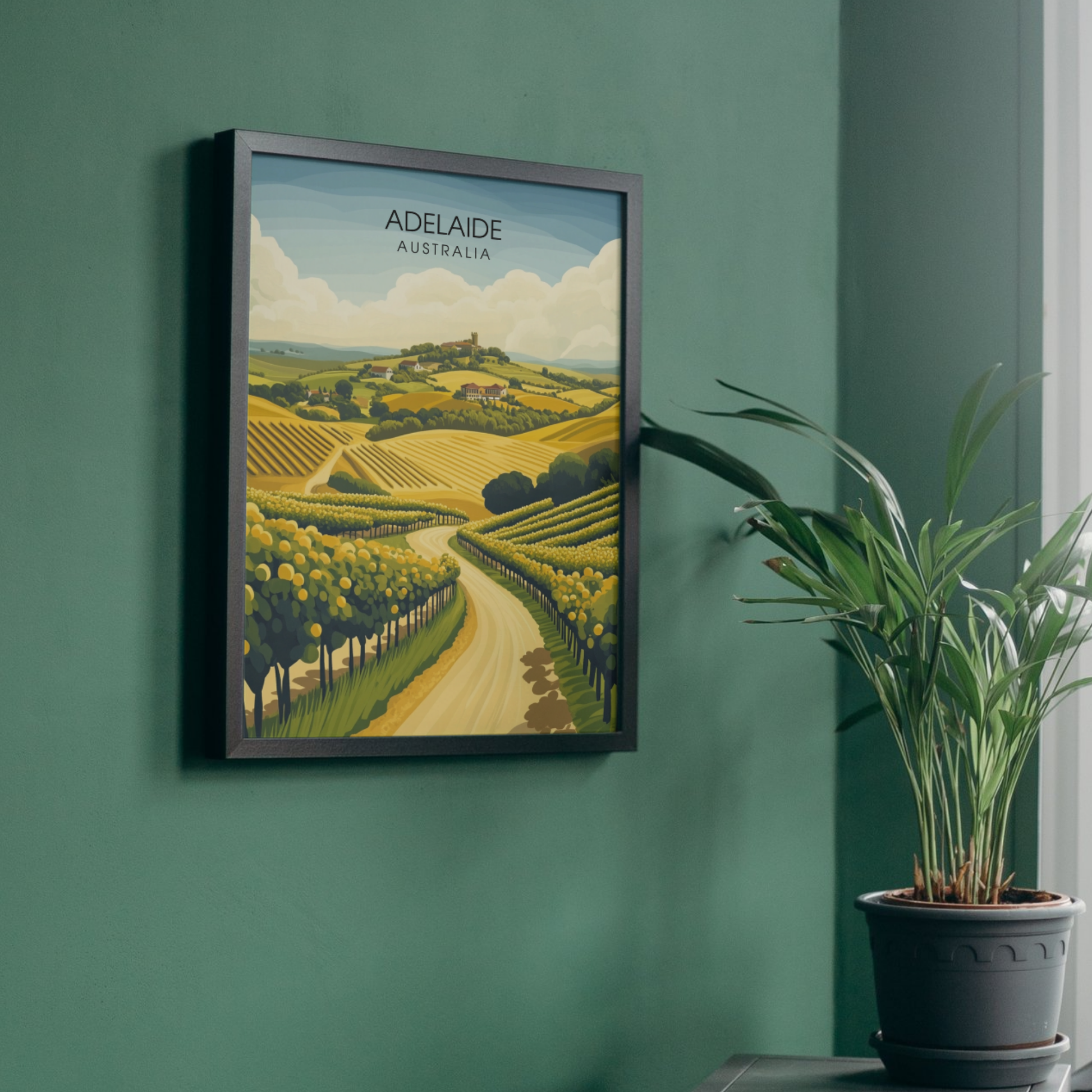 Affiche Adélaïde | Impression Australie | Affiche Australie